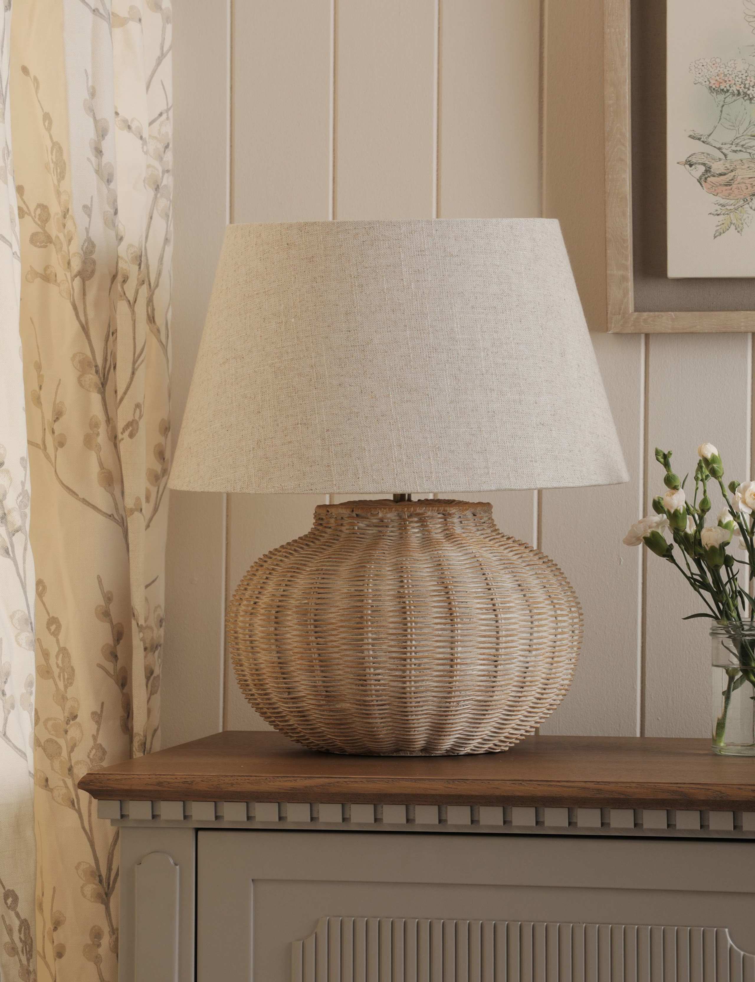 Fernhill Rattan Large Table Lamp 4 of 6