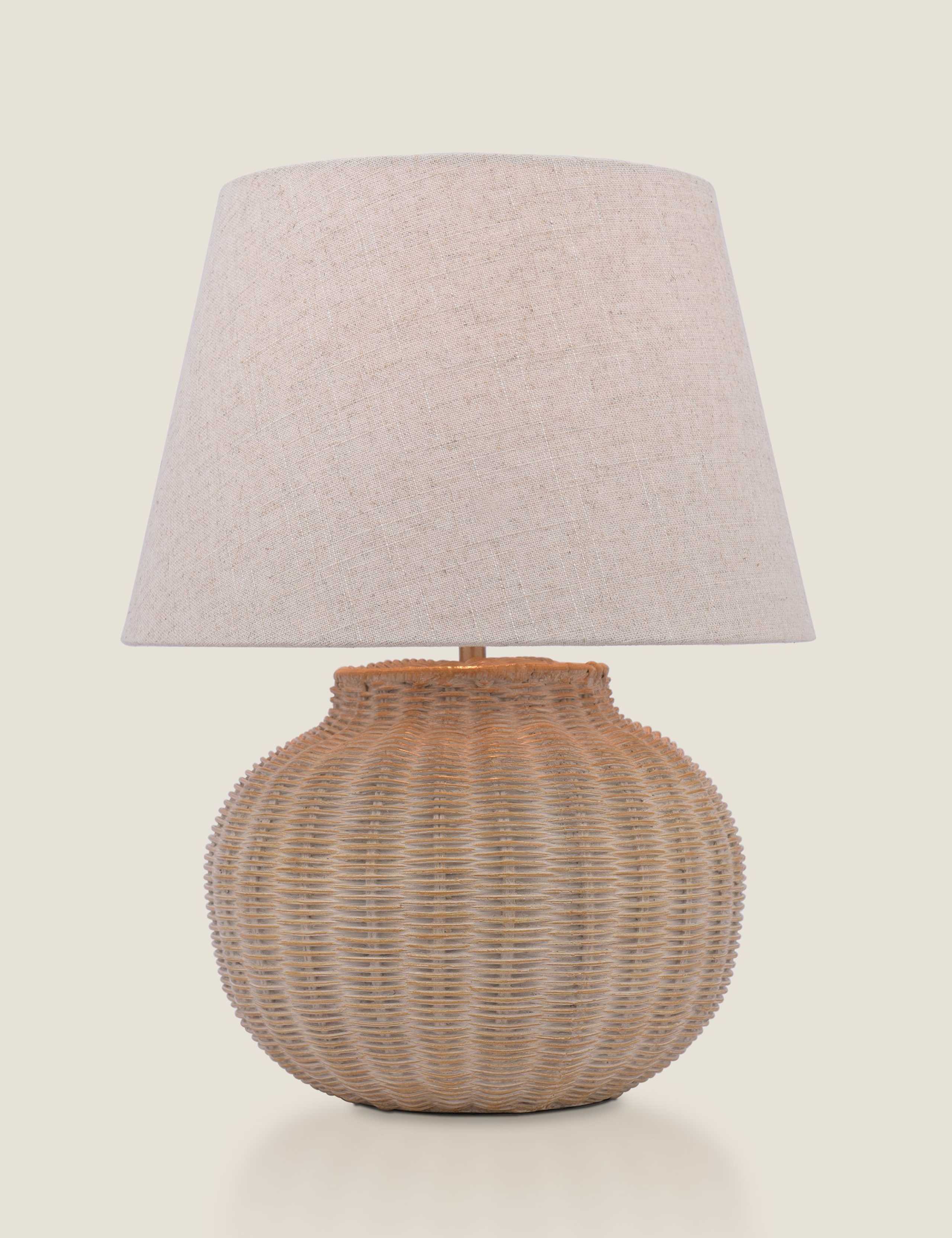 Fernhill Rattan Large Table Lamp 2 of 6