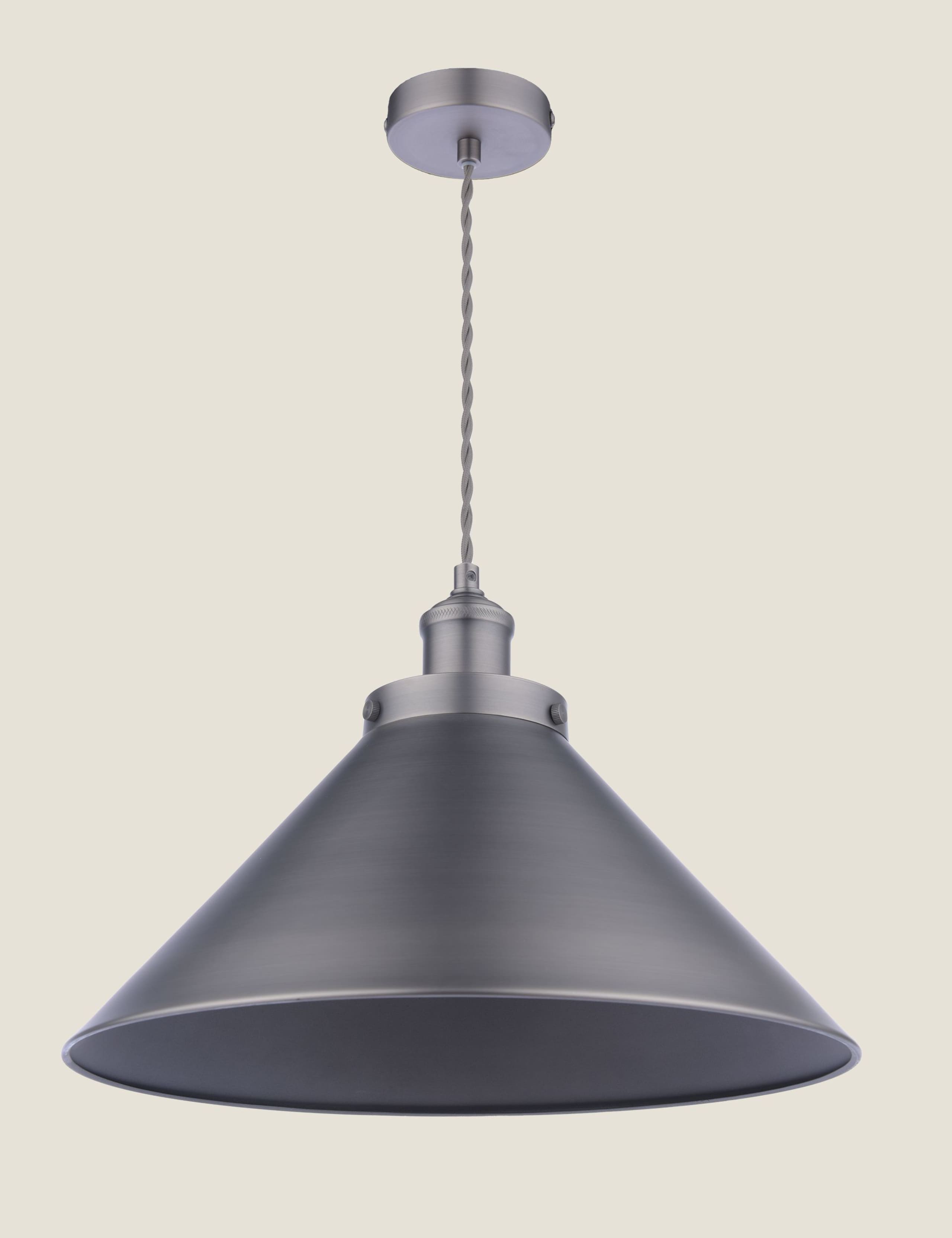 Rufus Metal Cone Pendant Light 4 of 6