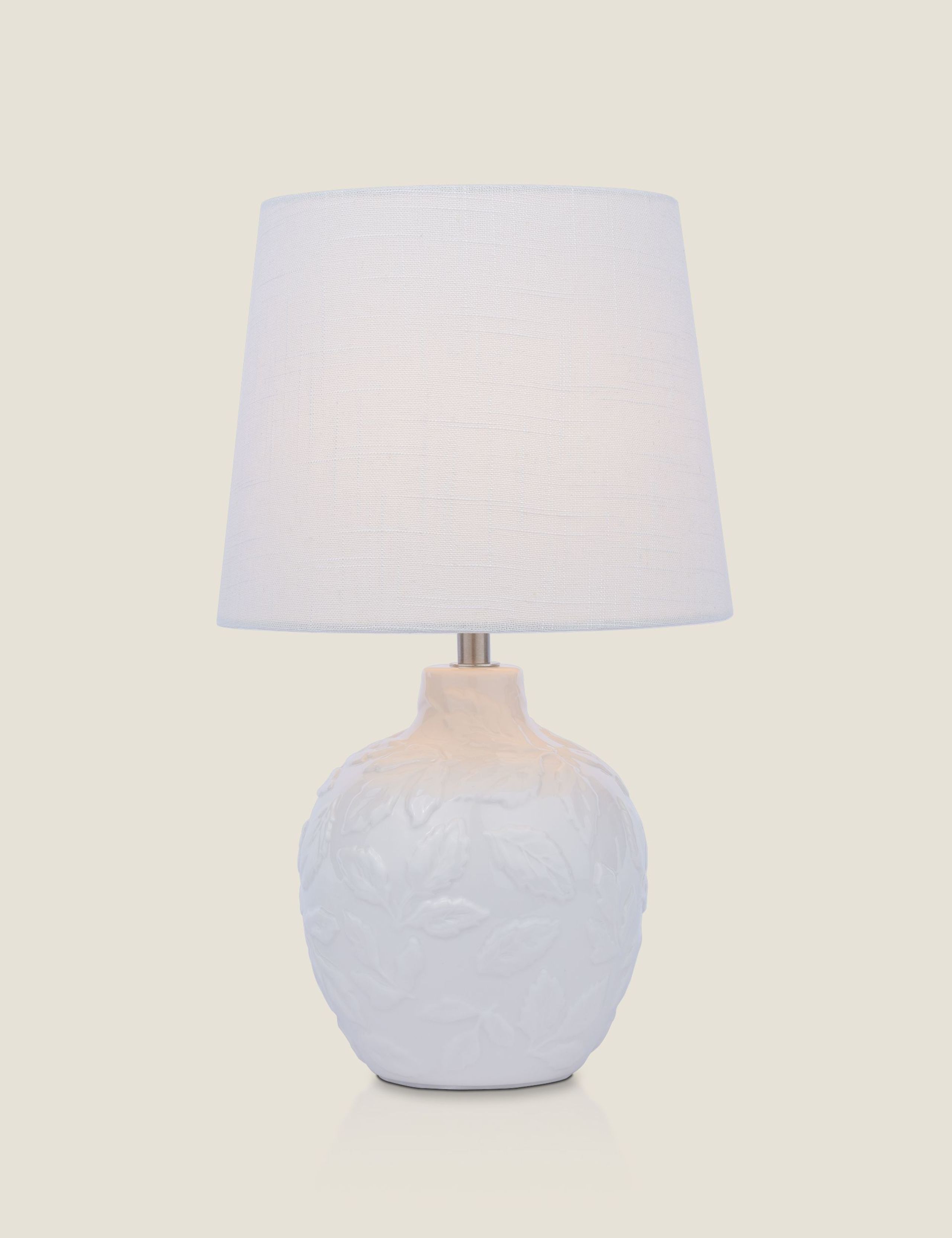 Redhall Ceramic Leaf Table Lamp 2 of 7