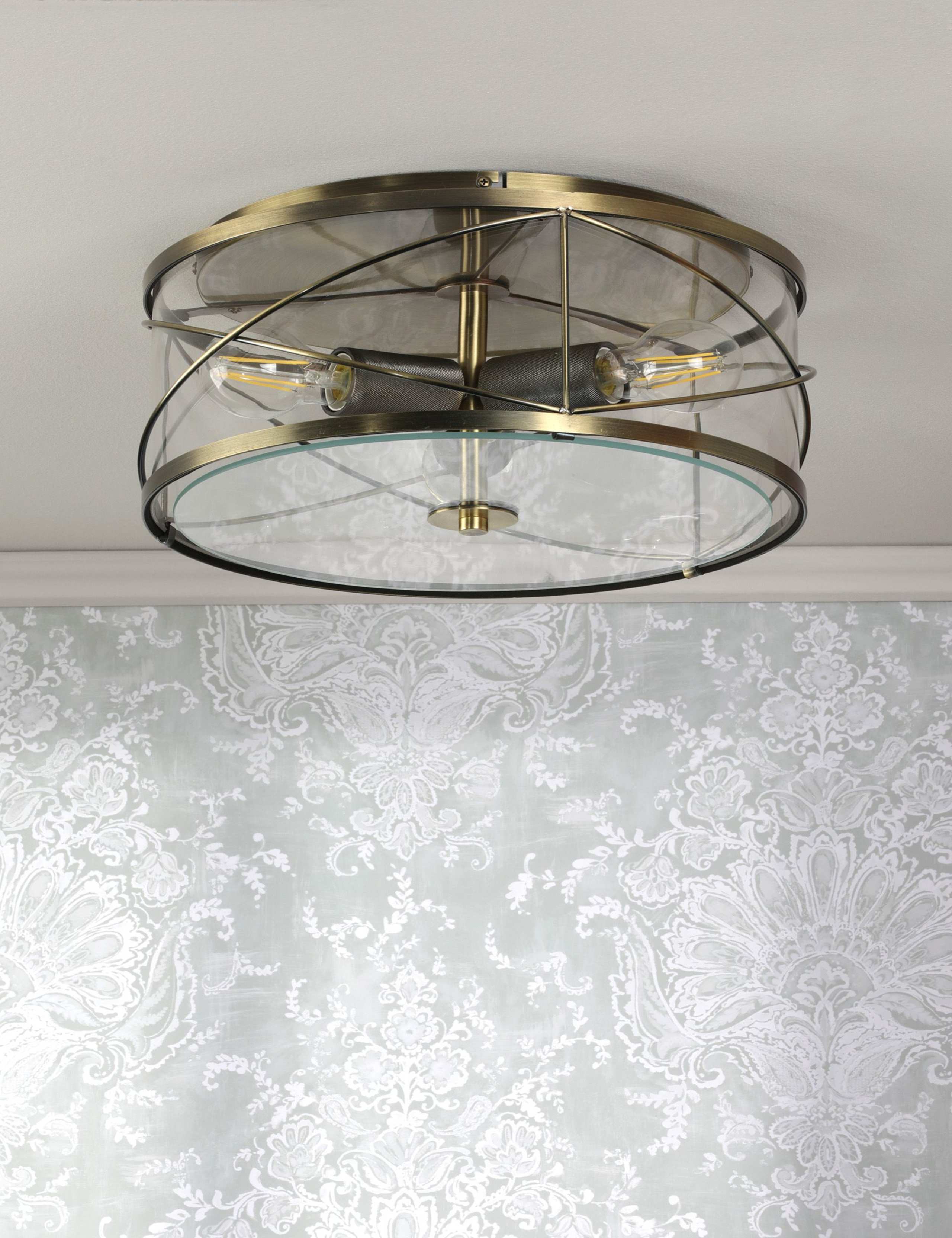 Beckworth 3 Light Flush Ceiling Light 3 of 6