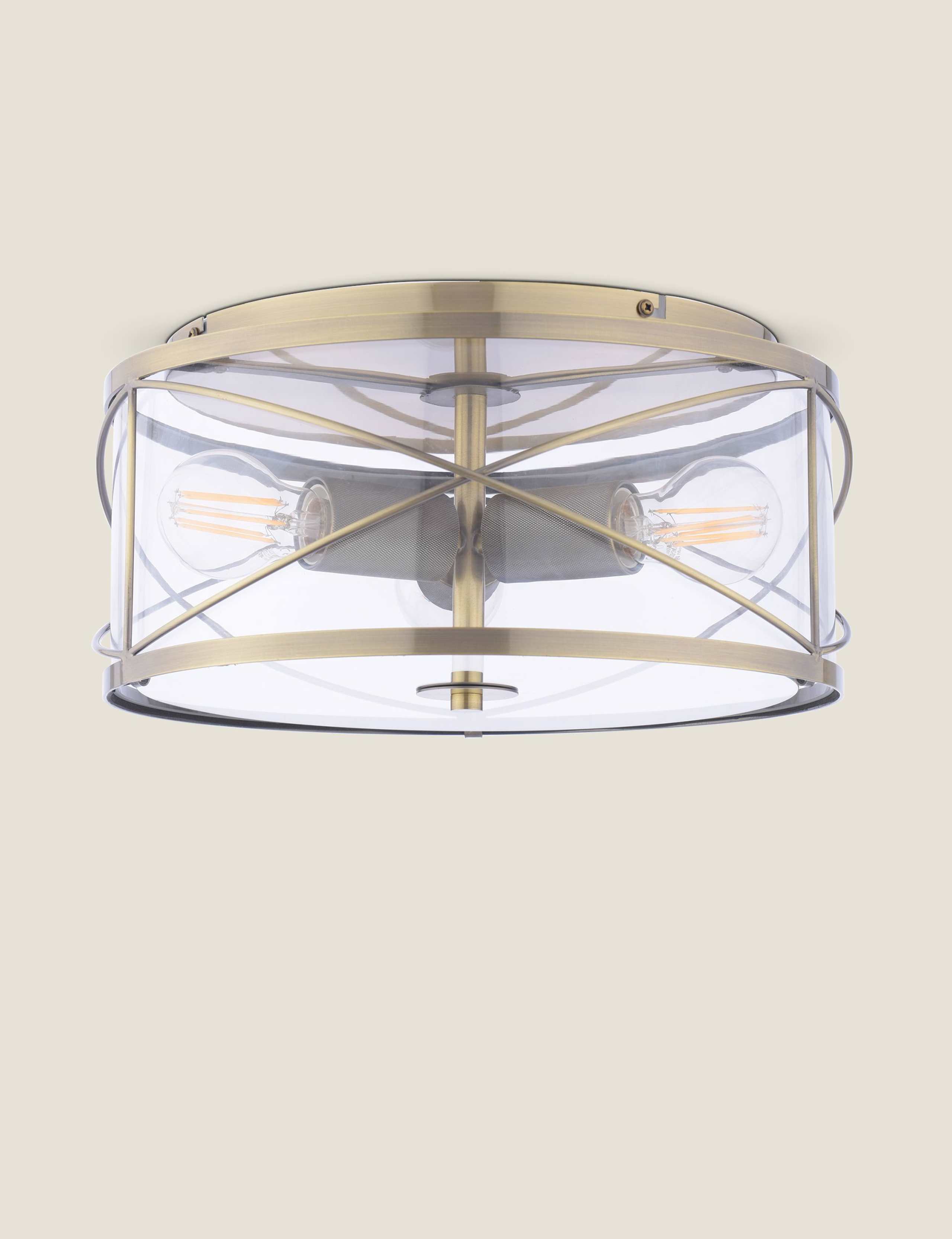 Beckworth 3 Light Flush Ceiling Light 4 of 6