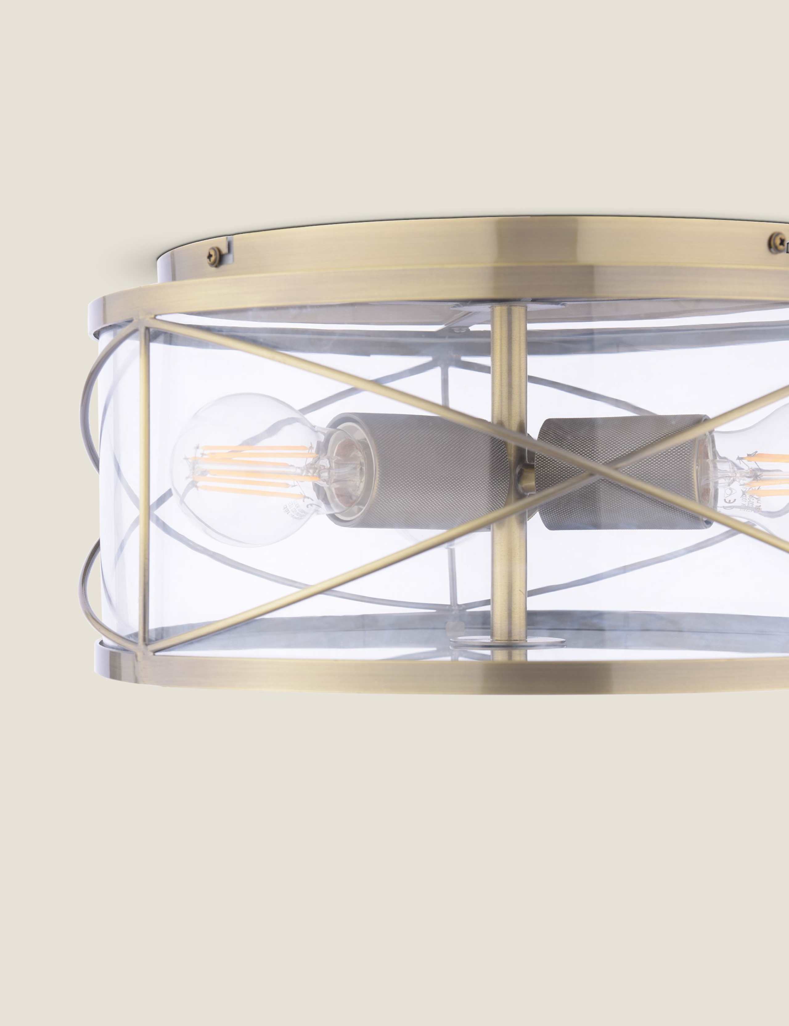 Beckworth 3 Light Flush Ceiling Light 5 of 6