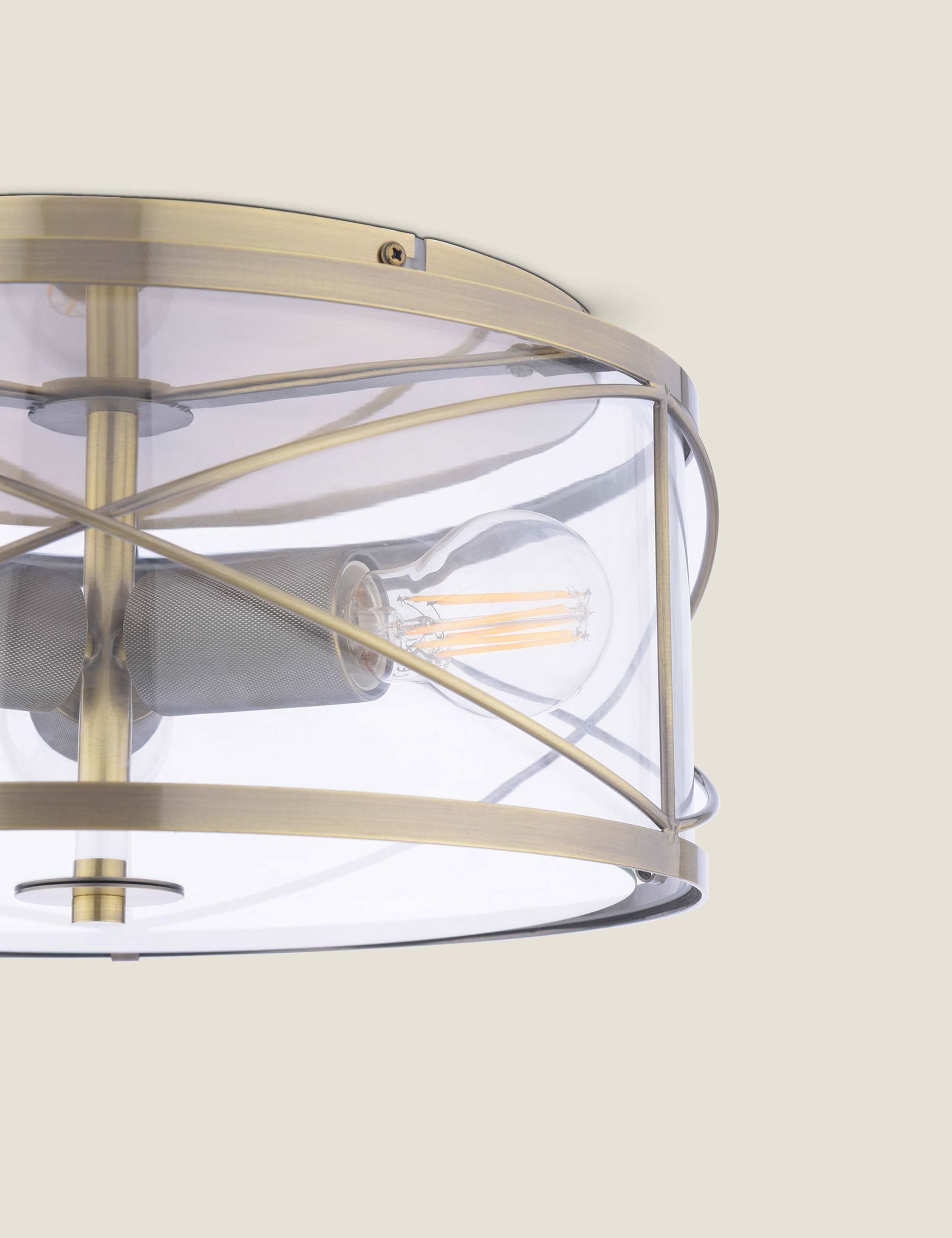 Beckworth 3 Light Flush Ceiling Light 6 of 6