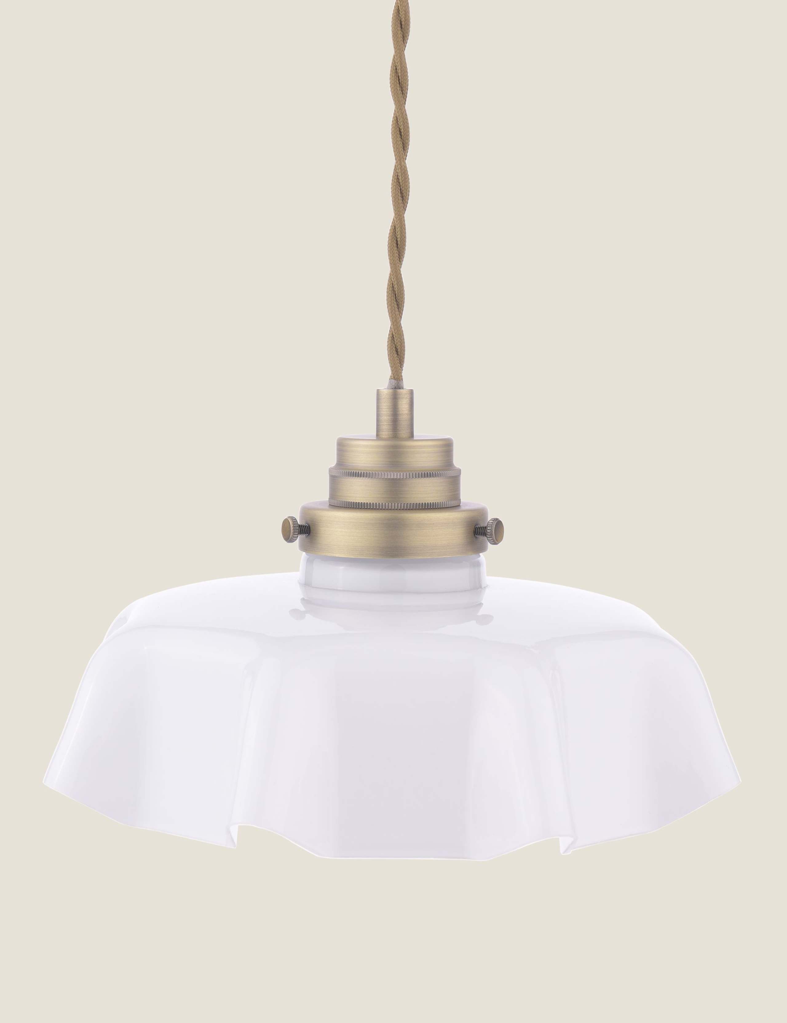 Banham Fluted Glass Pendant Light 5 of 6