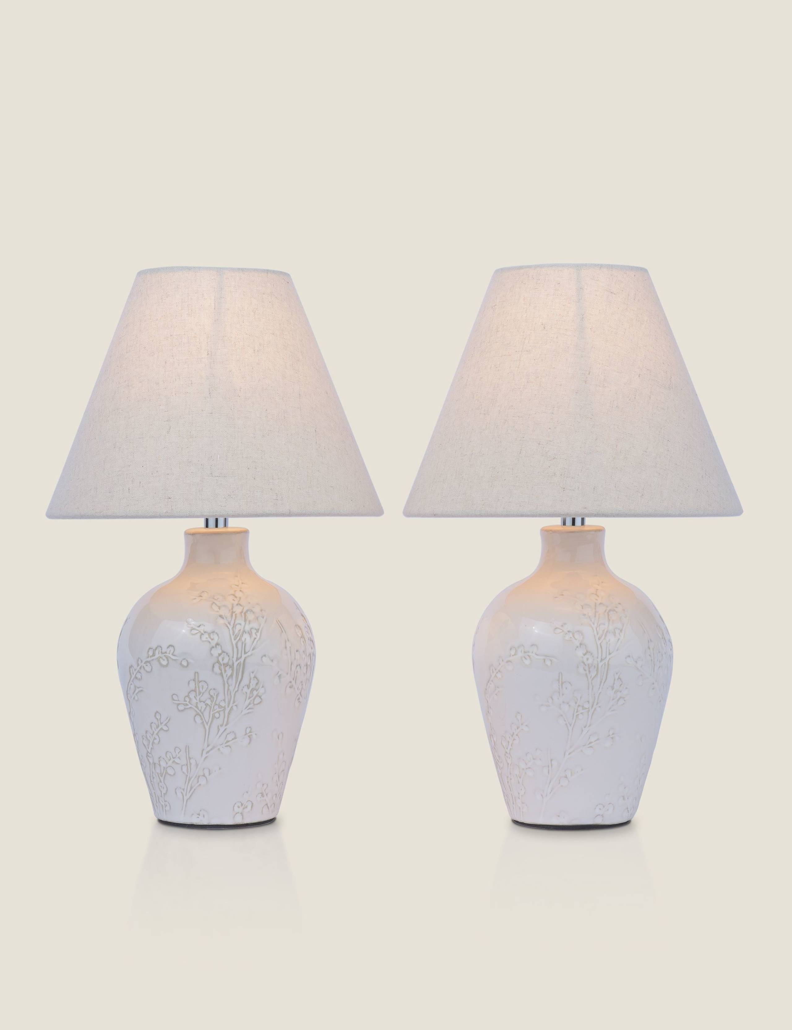 Set of 2 Pussywillow Table Lamps 2 of 6