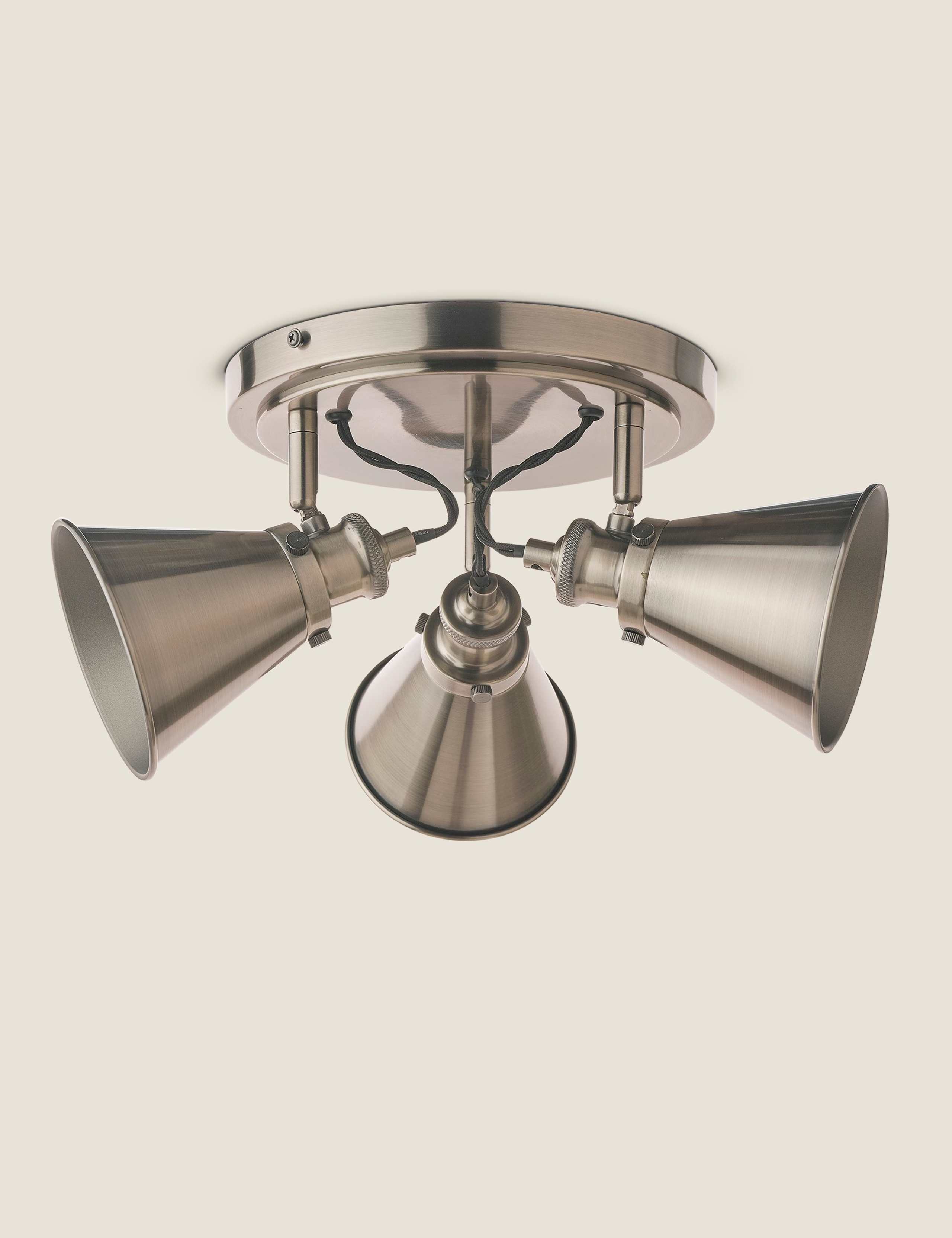 Rufus Metal 3 Light Plate Spotlight 4 of 6