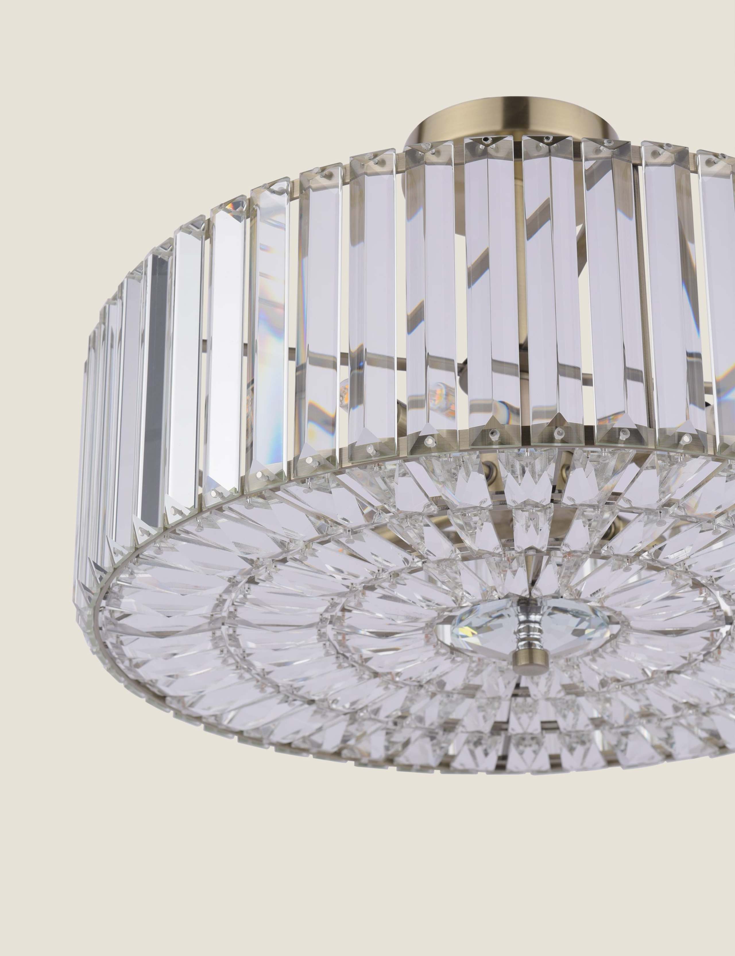 Fernhurst Semi Flush Ceiling Light 6 of 6