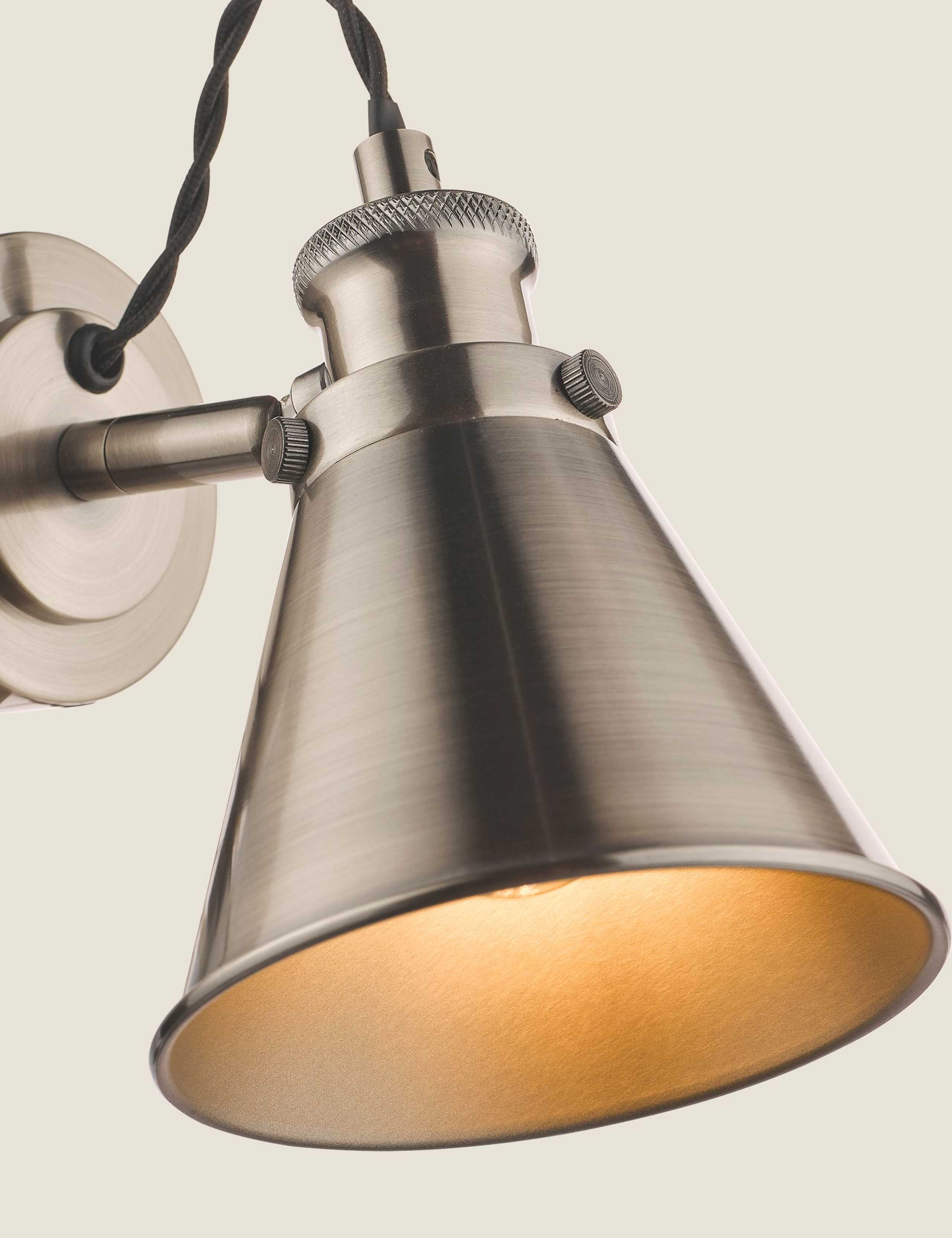 Rufus Metal Spotlight Wall Light 4 of 4