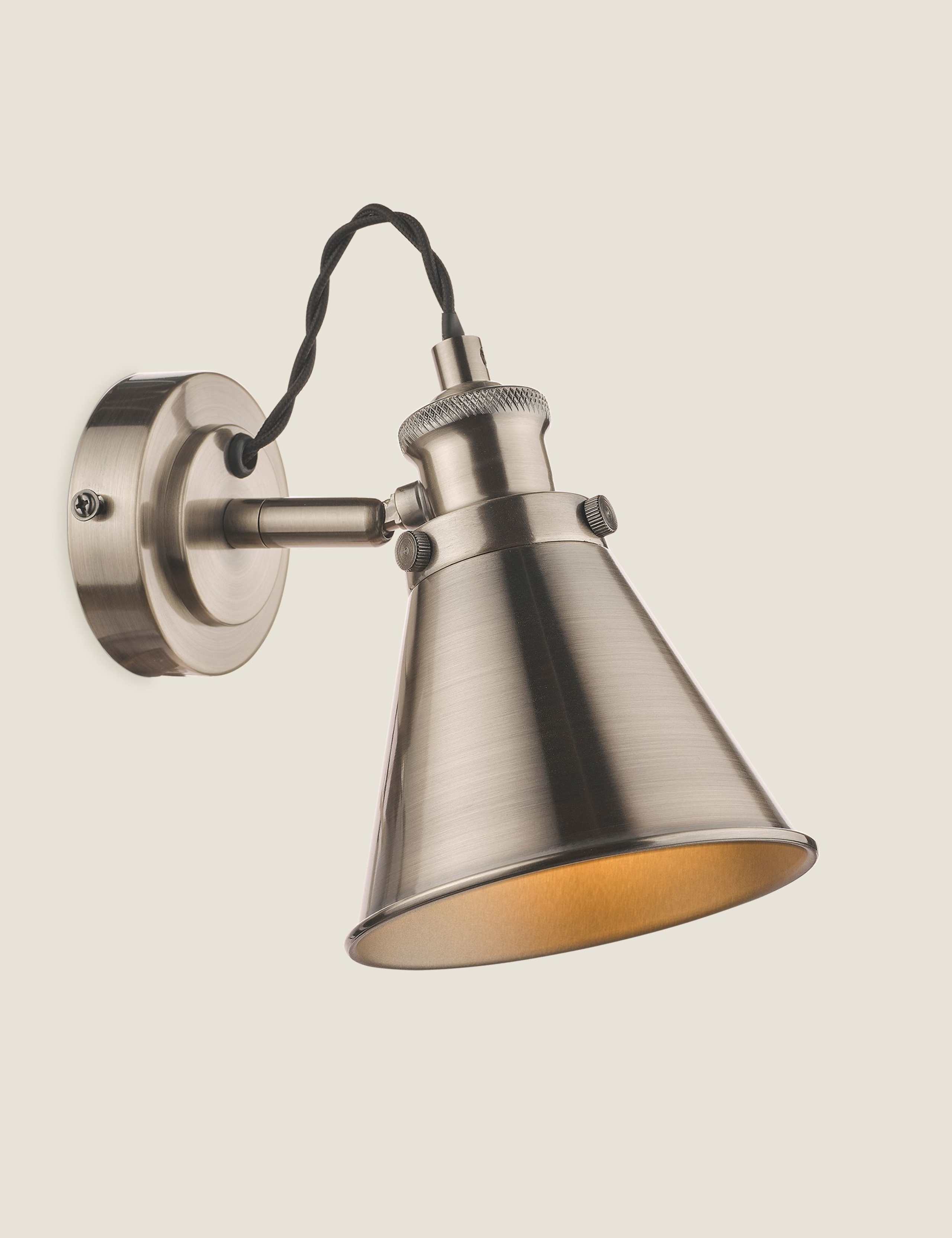 Rufus Metal Spotlight Wall Light 2 of 4