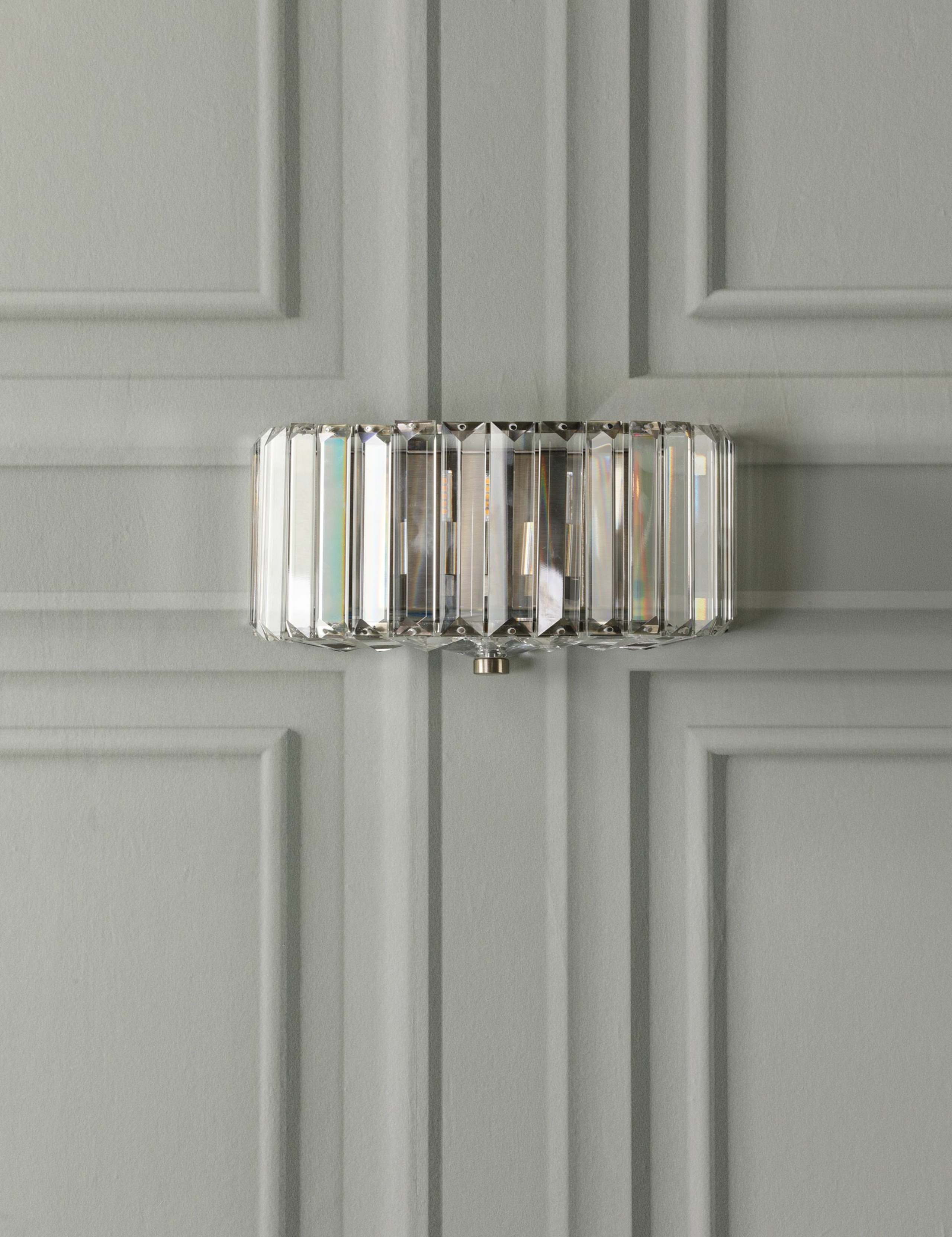 Fernhurst Faceted Crystal Wall Light 4 of 5