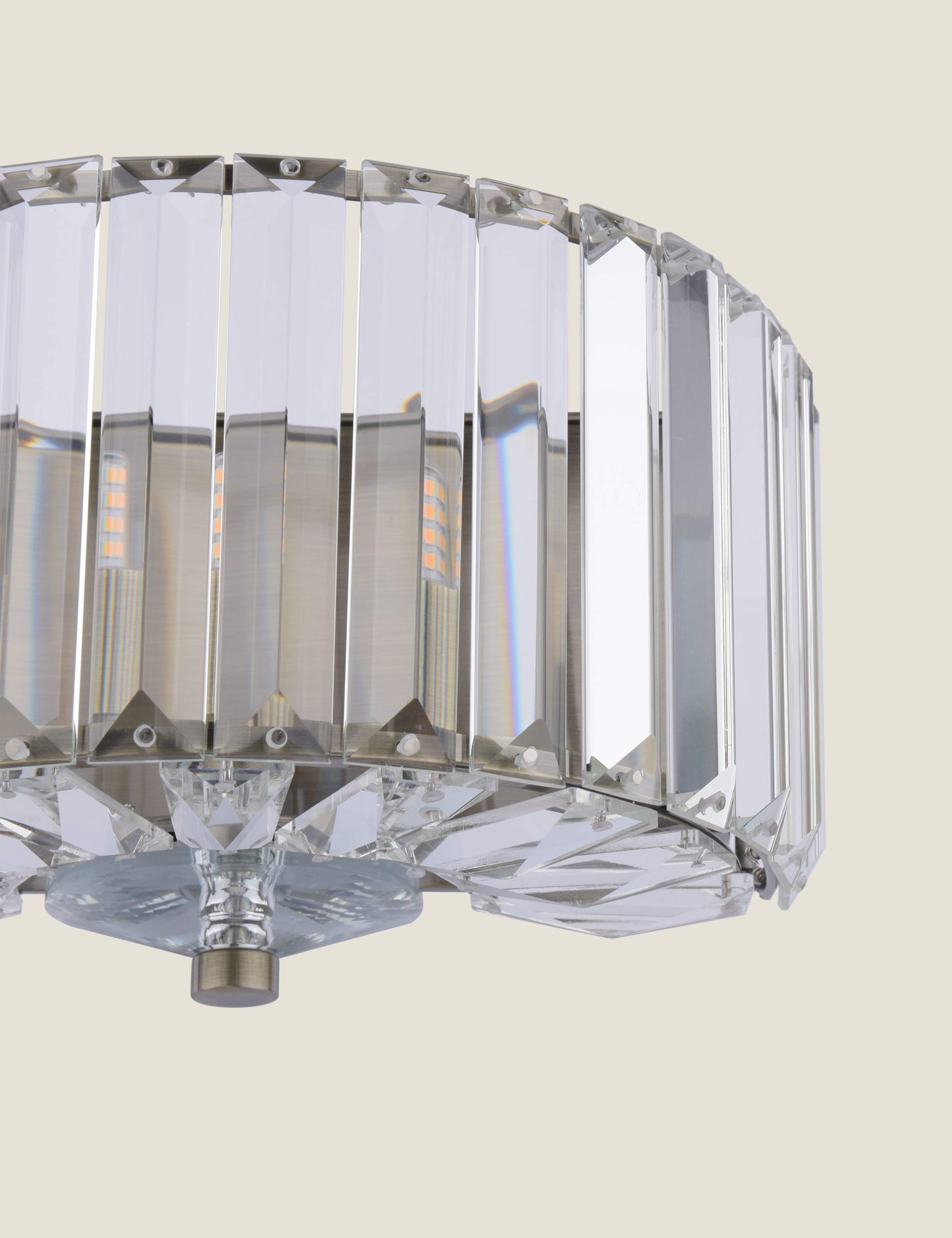 Fernhurst Faceted Crystal Wall Light 5 of 5