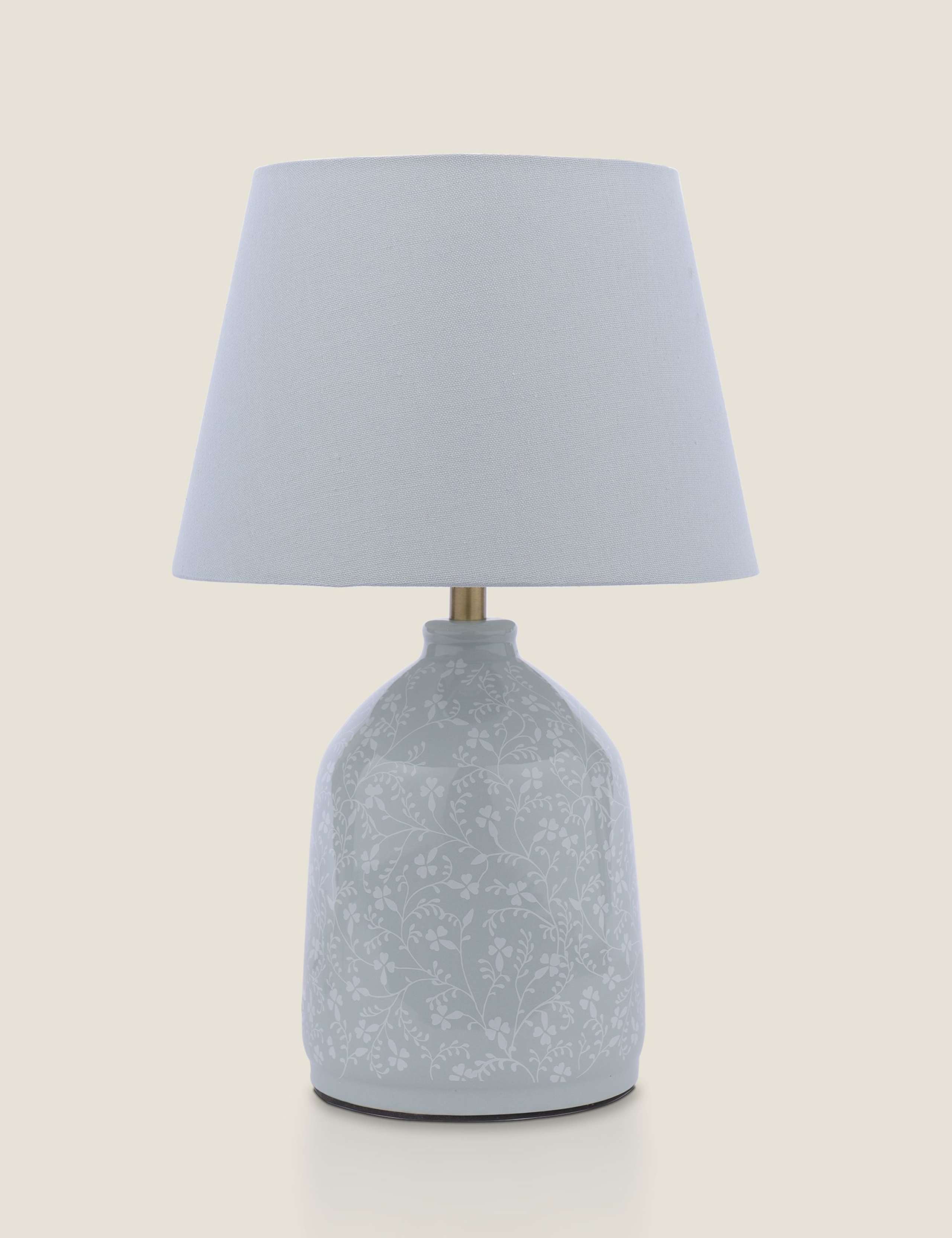 Campion Ceramic Floral Table Lamp 4 of 6