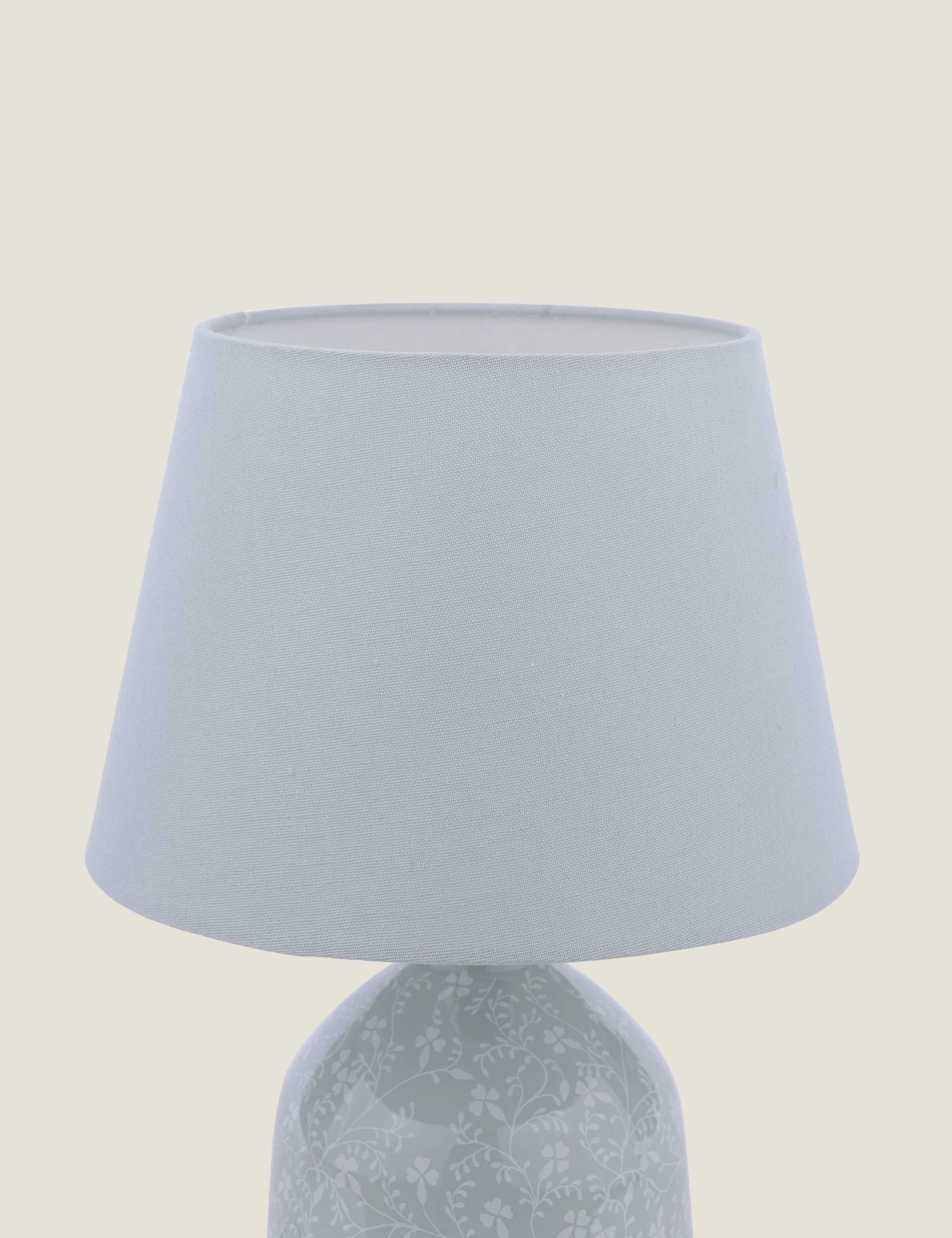 Campion Ceramic Floral Table Lamp 5 of 6