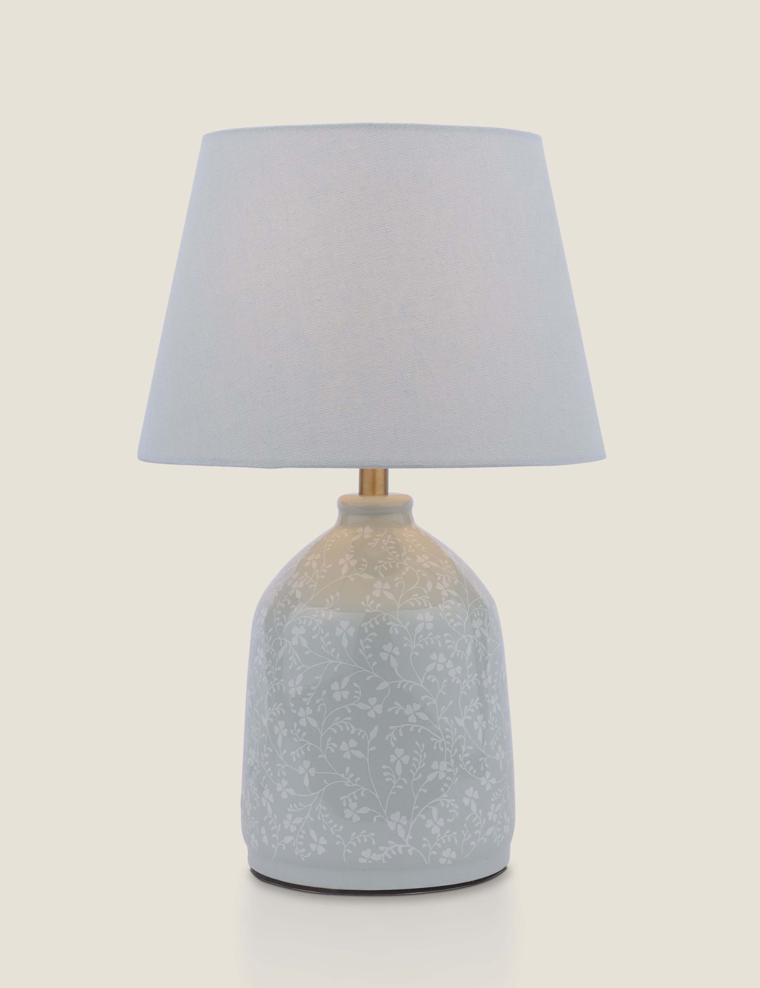 Campion Ceramic Floral Table Lamp 2 of 6