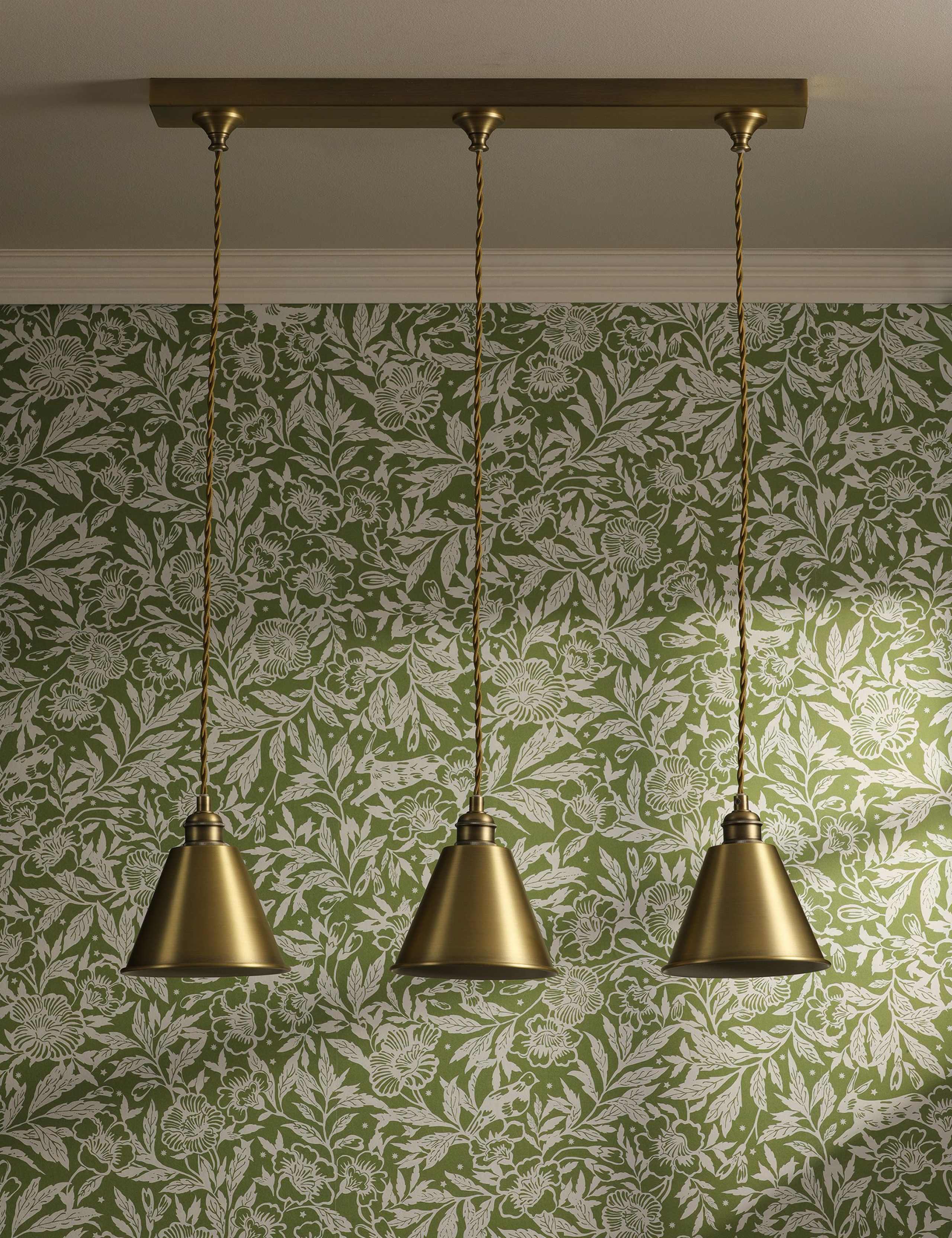 Wollaton Metal 3 Light Bar Pendant Light 3 of 6