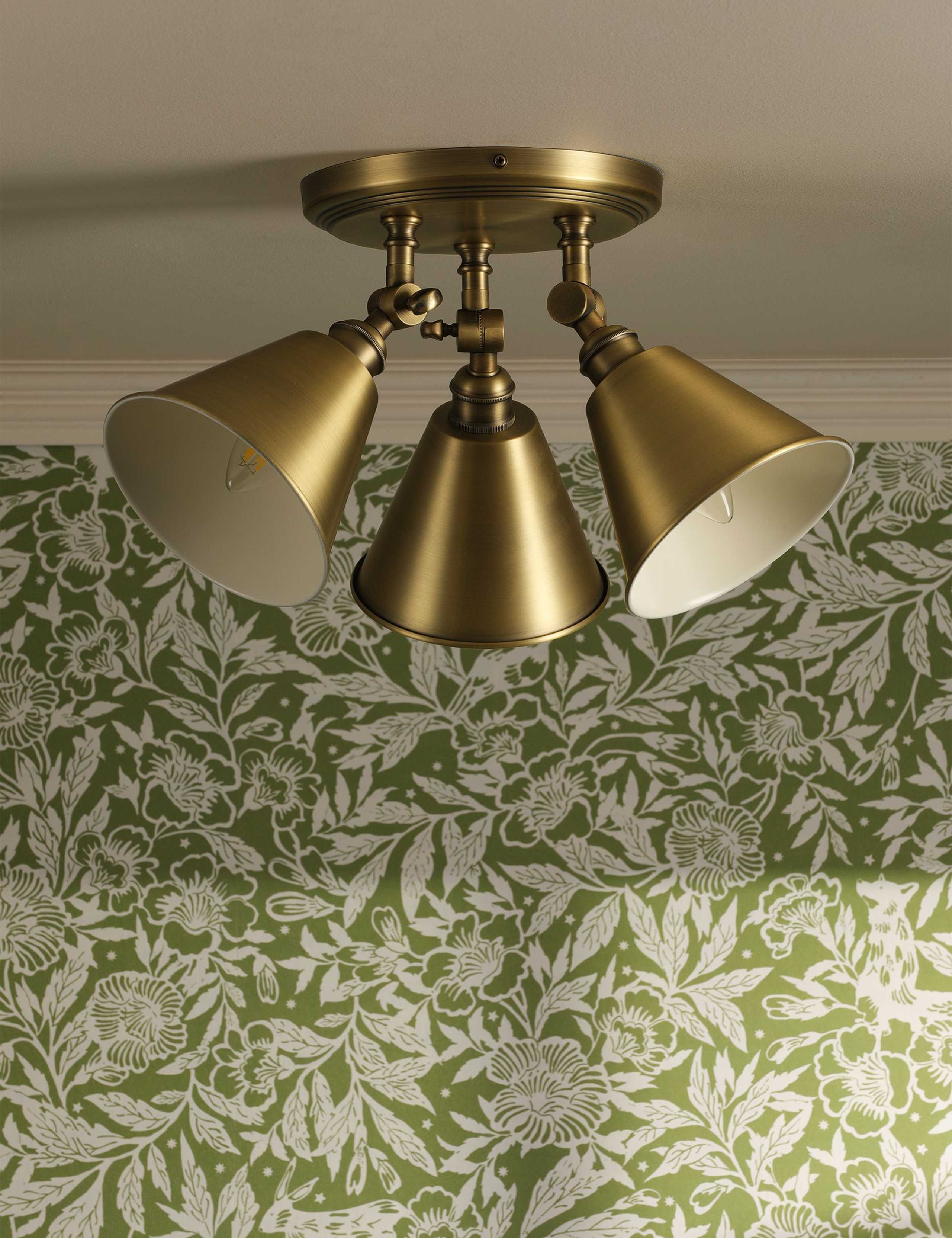 Wollaton Metal 3 Light Plate Spotlight 3 of 7