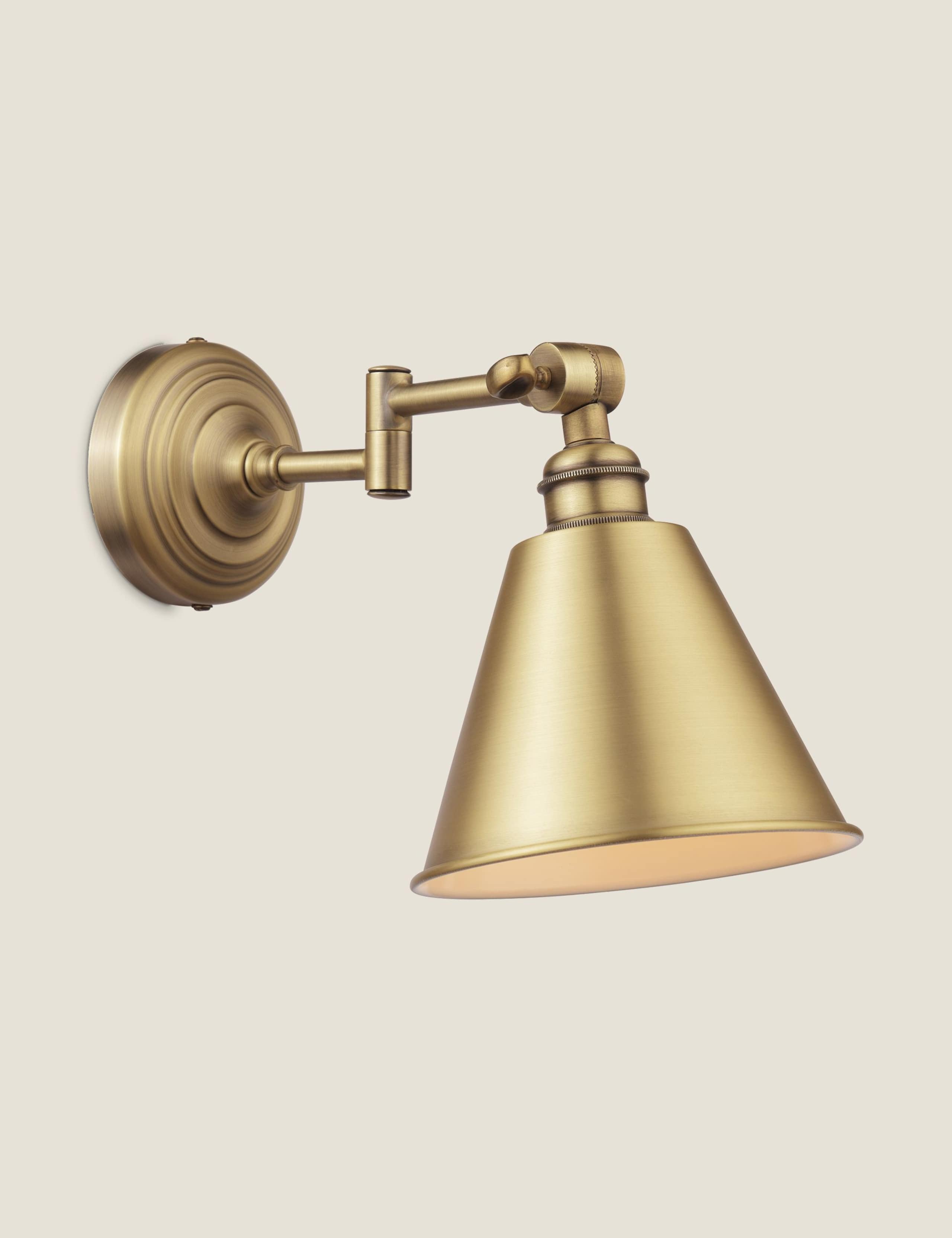 Wollaton Metal Wall Light 2 of 7