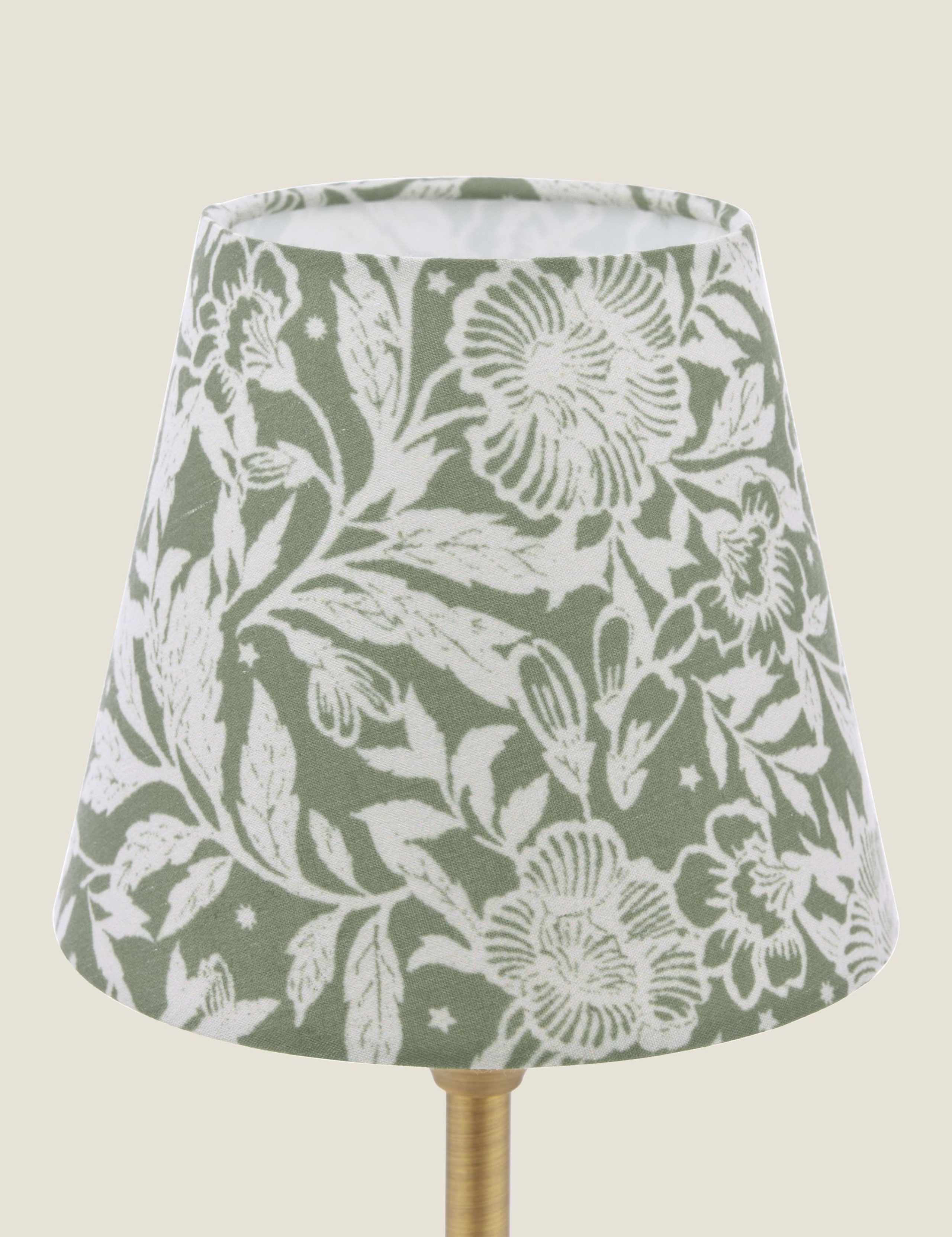 Apsley Rechargeable Metal Floral Table Lamp 5 of 6