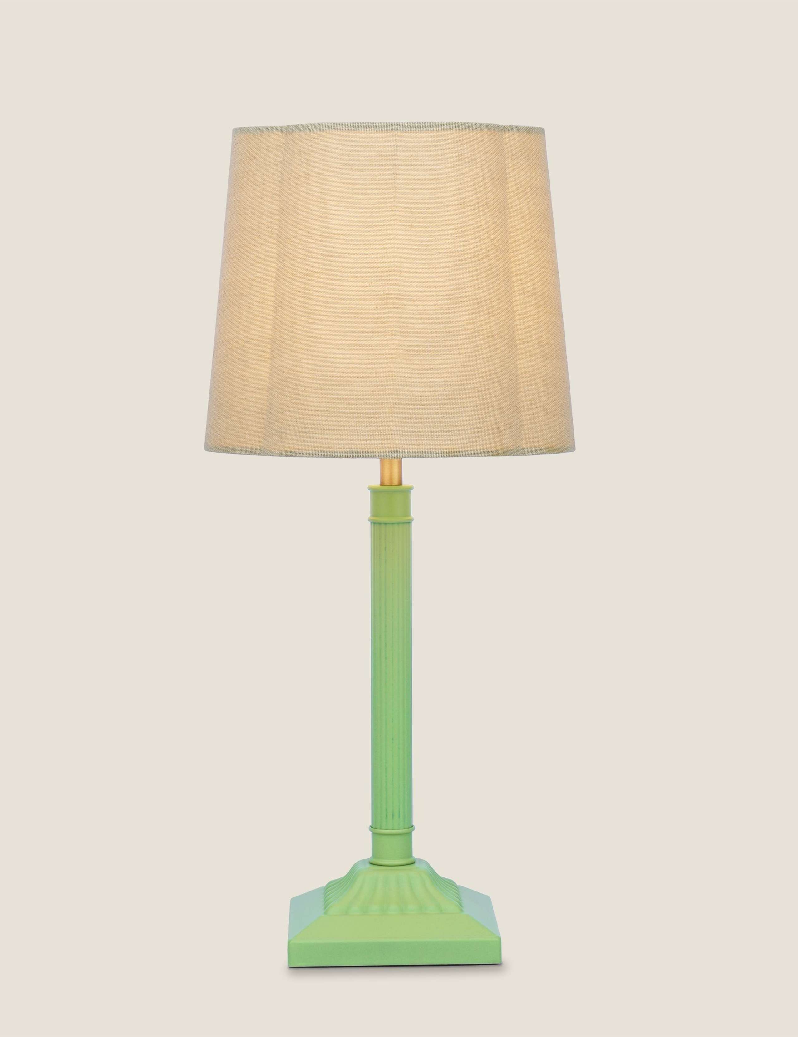 Buscot Metal Scallop Shade Table Lamp 2 of 6