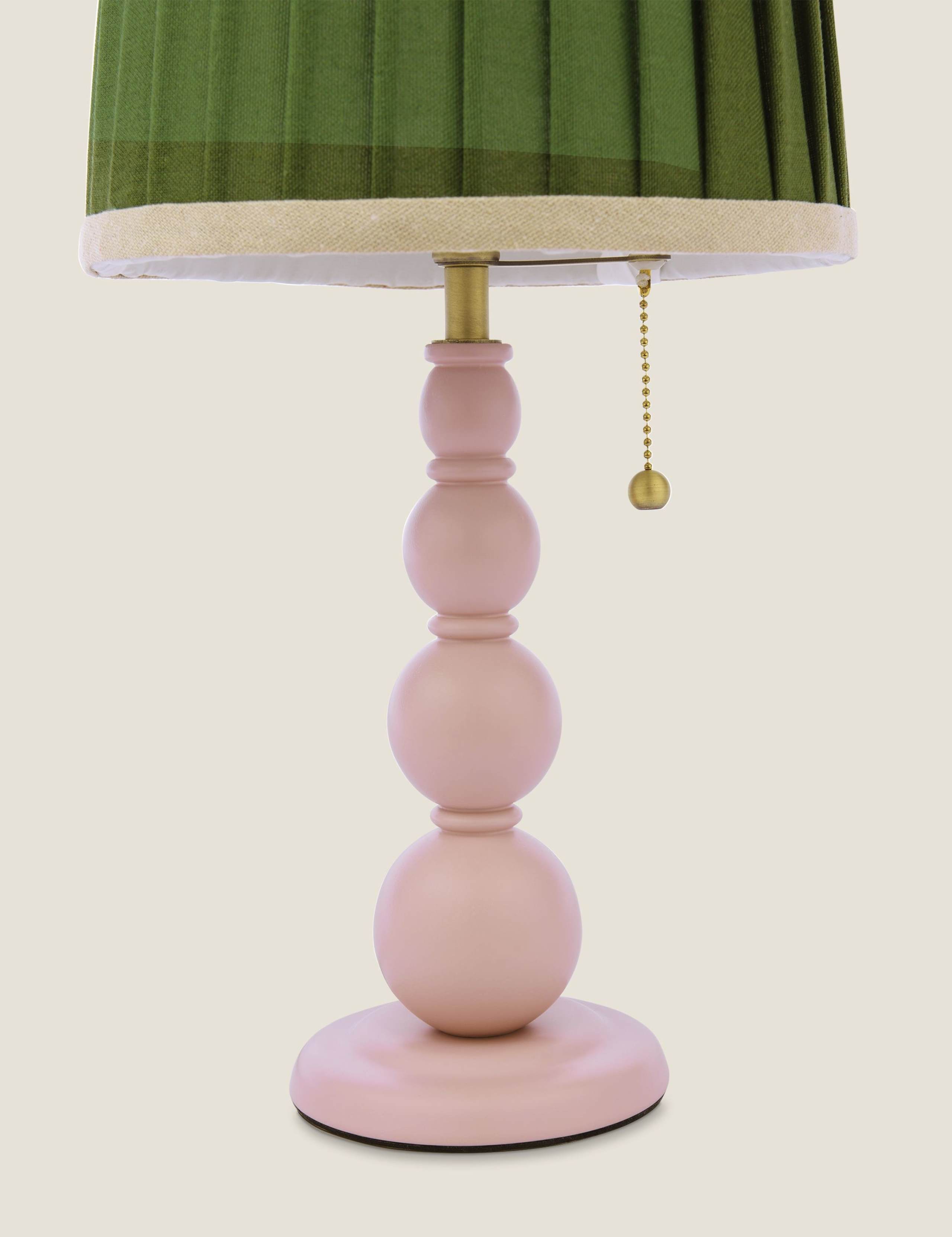 Harewood Wooden Bobbin Table Lamp 3 of 7