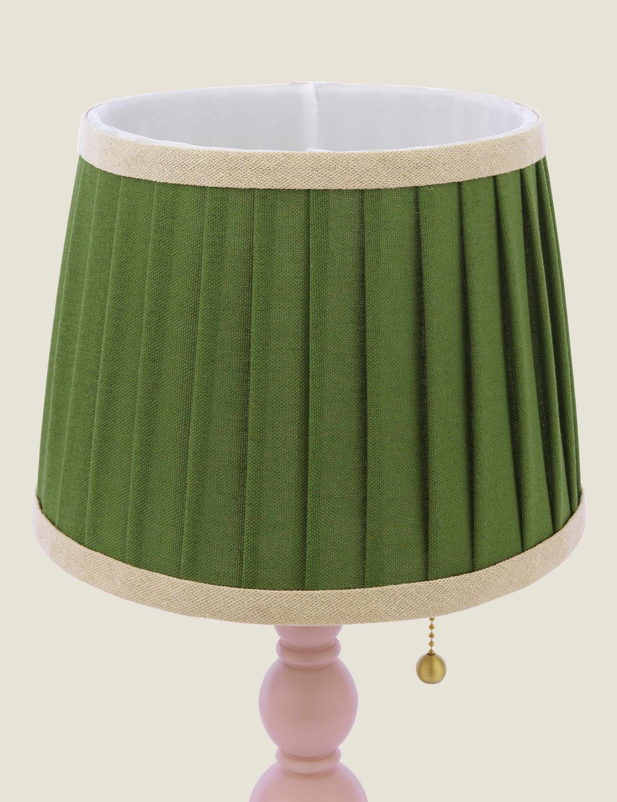 Harewood Wooden Bobbin Table Lamp 7 of 7
