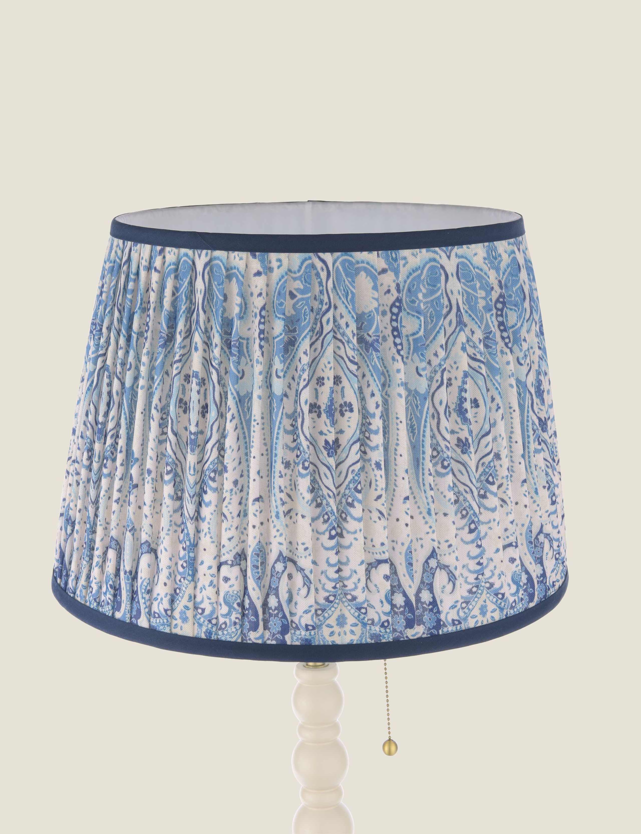 Harewood Wood Bobbin Floor Lamp 8 of 8