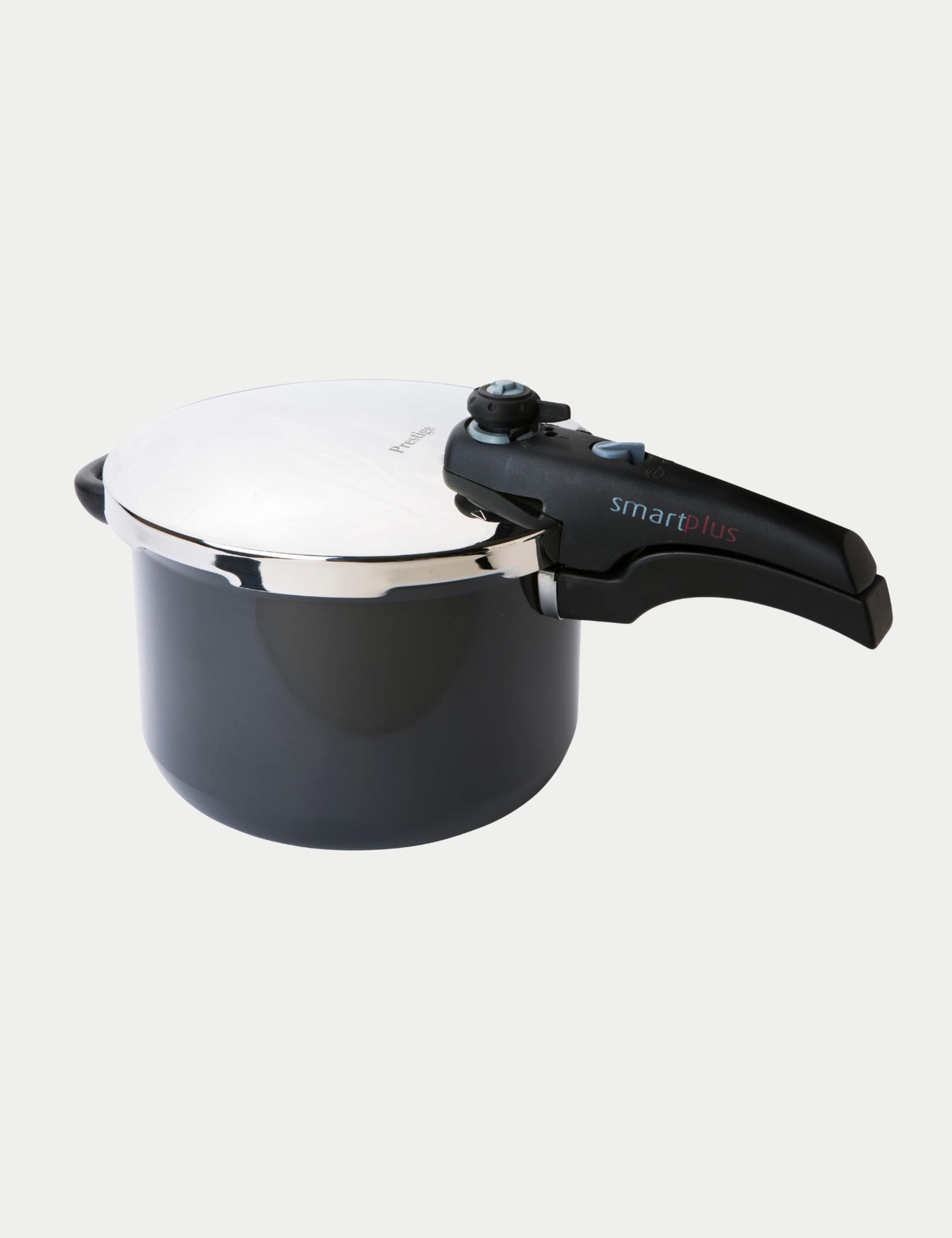 Hard Anodised Black Aluminium 6L Pressure Cooker 2 of 7