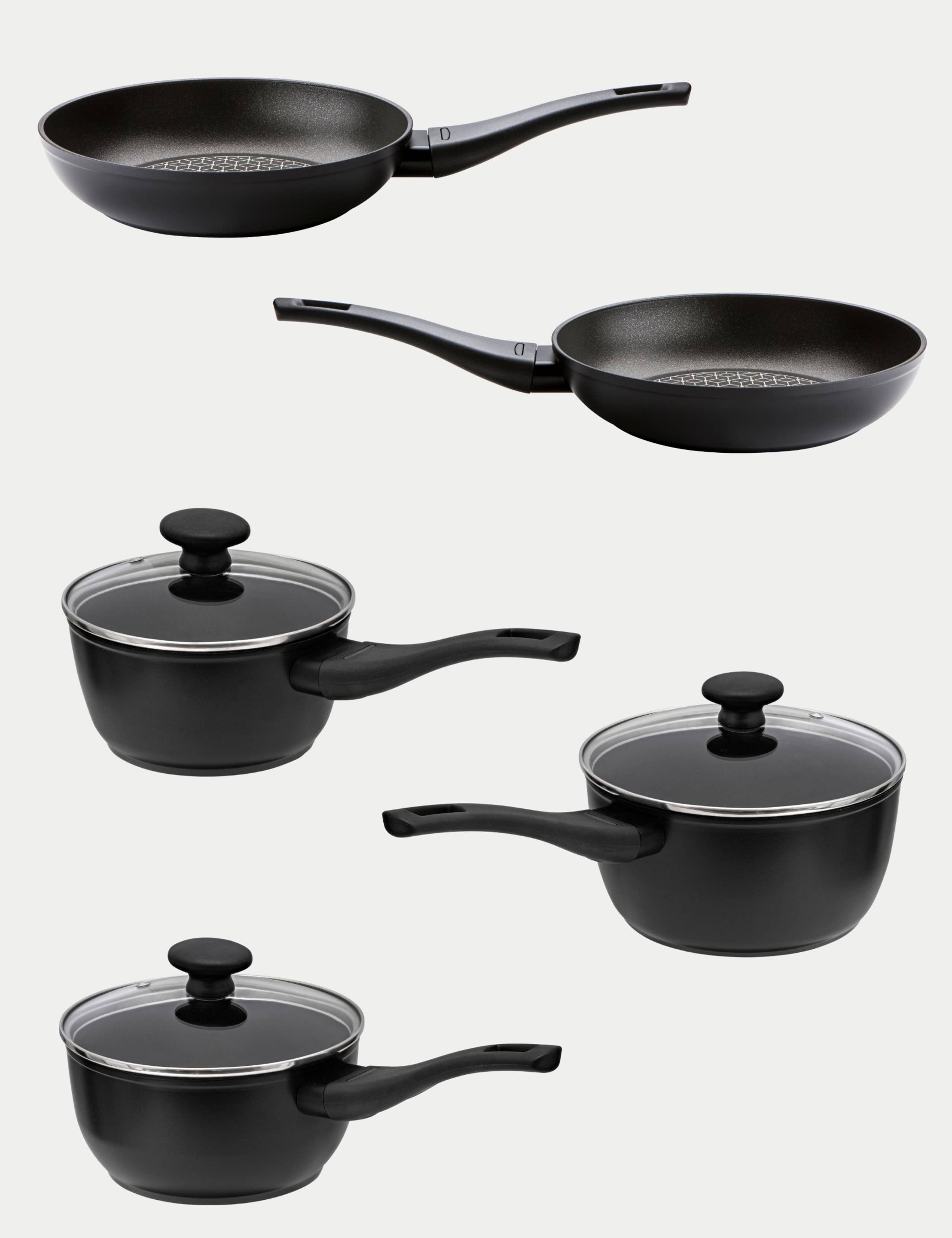 5 Piece Thermo Smart Non-Stick Pan Set 2 of 8