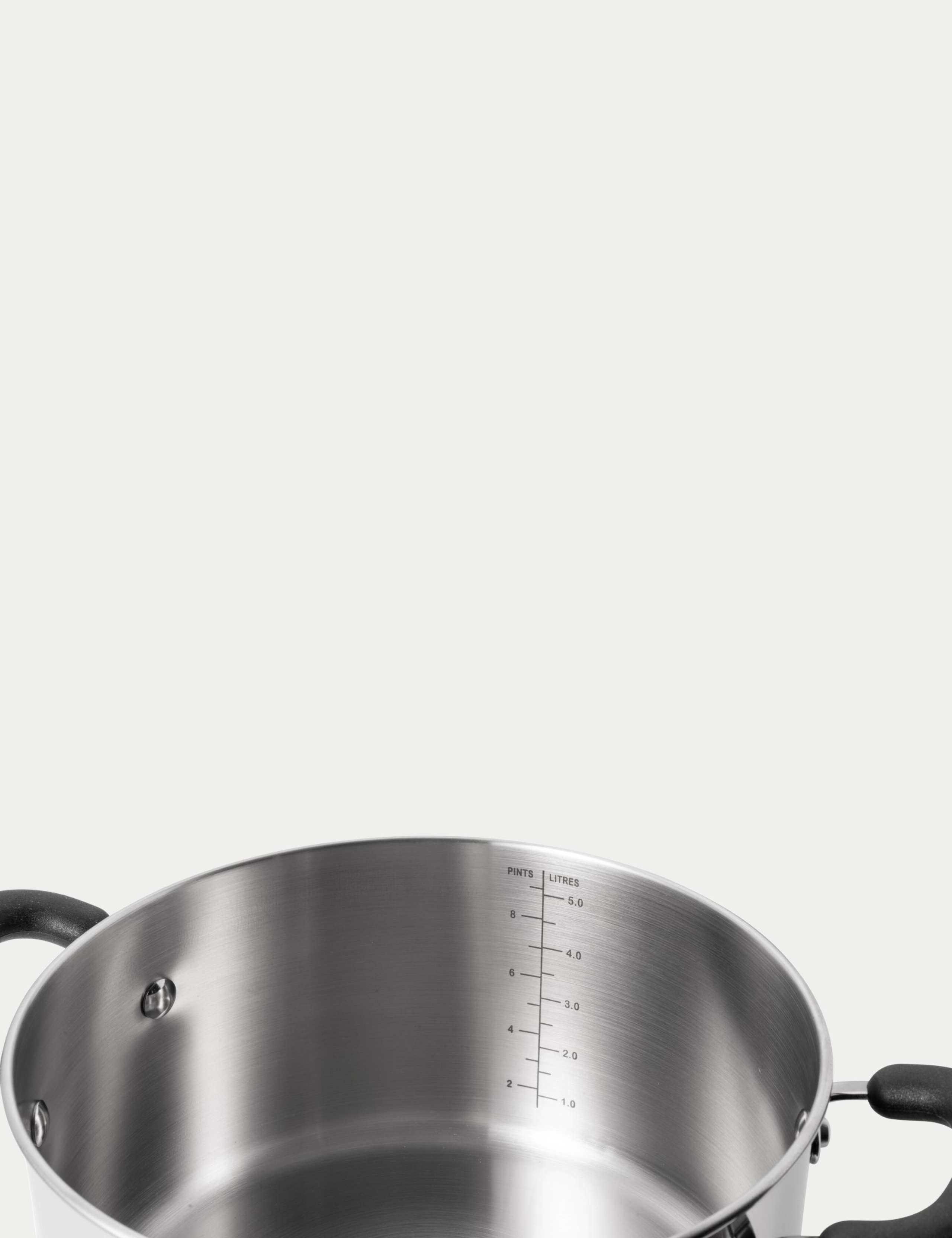 2 PIece 24cm Stock Pot & Steamer 8 of 8