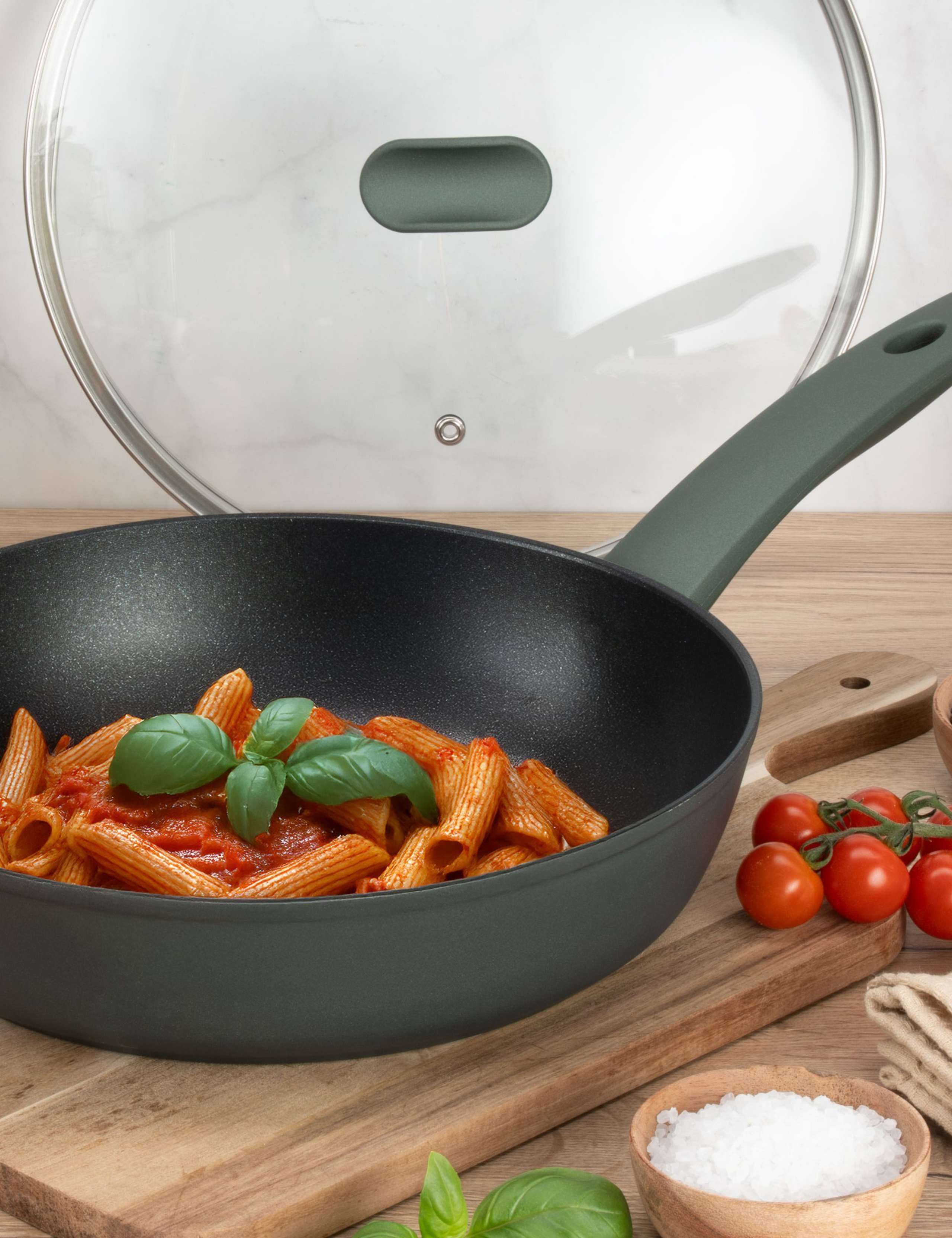 Aluminium 28cm Non-Stick Sauté Pan 2 of 6