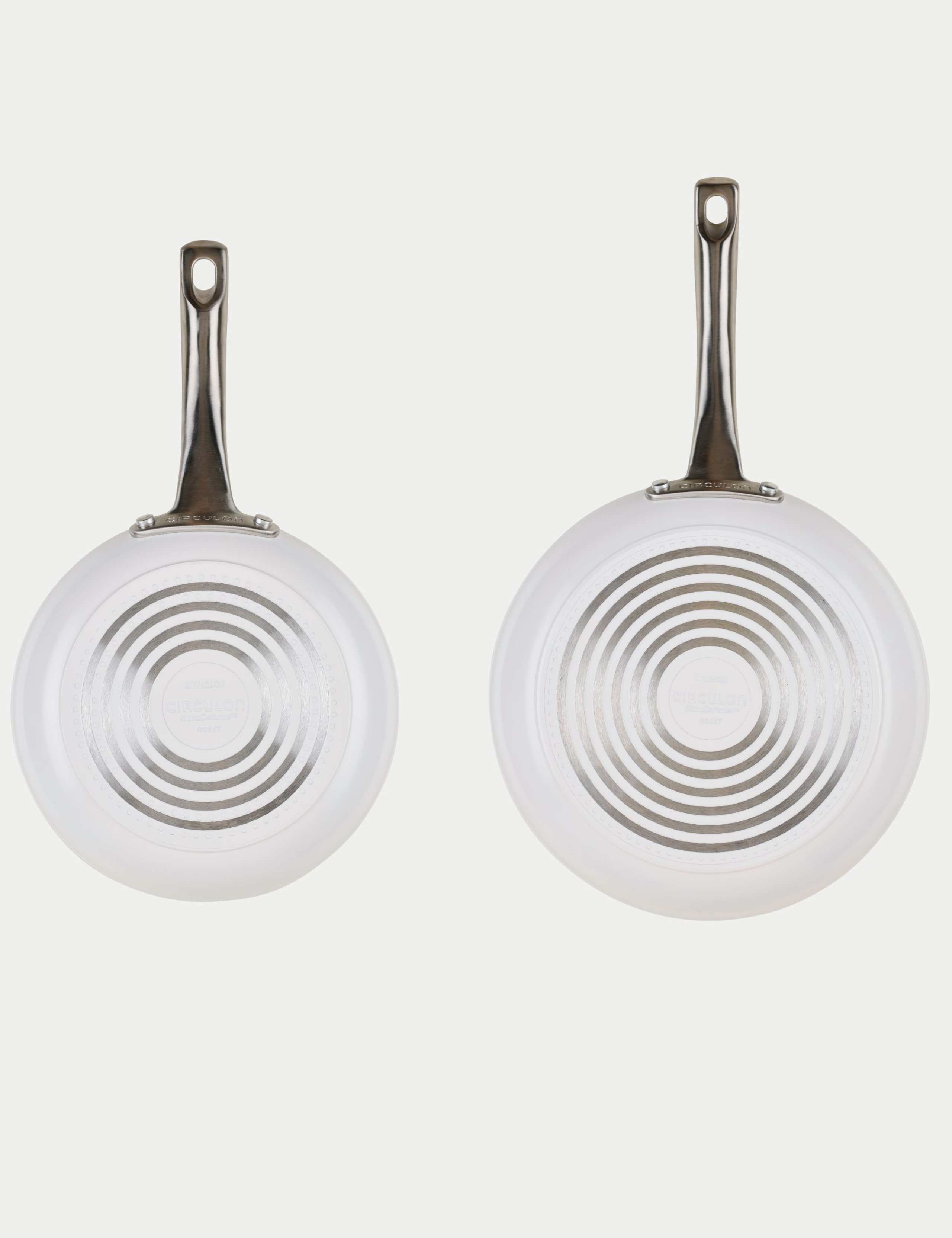 2 Piece Ceramic Non-Stick Frying Pans 4 of 9
