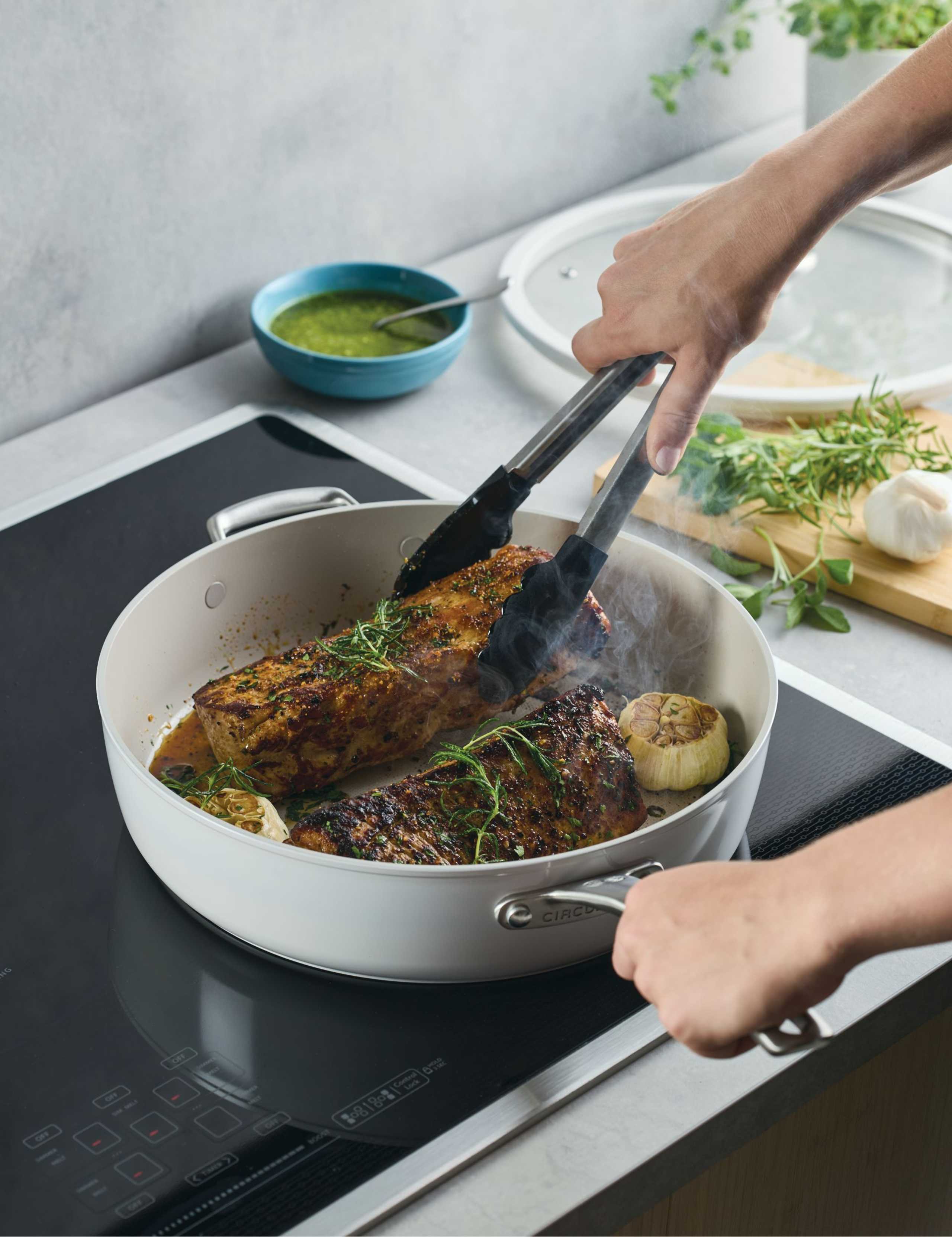 Halo Ceramic Non Stick 30cm Sauté Pan 7 of 8
