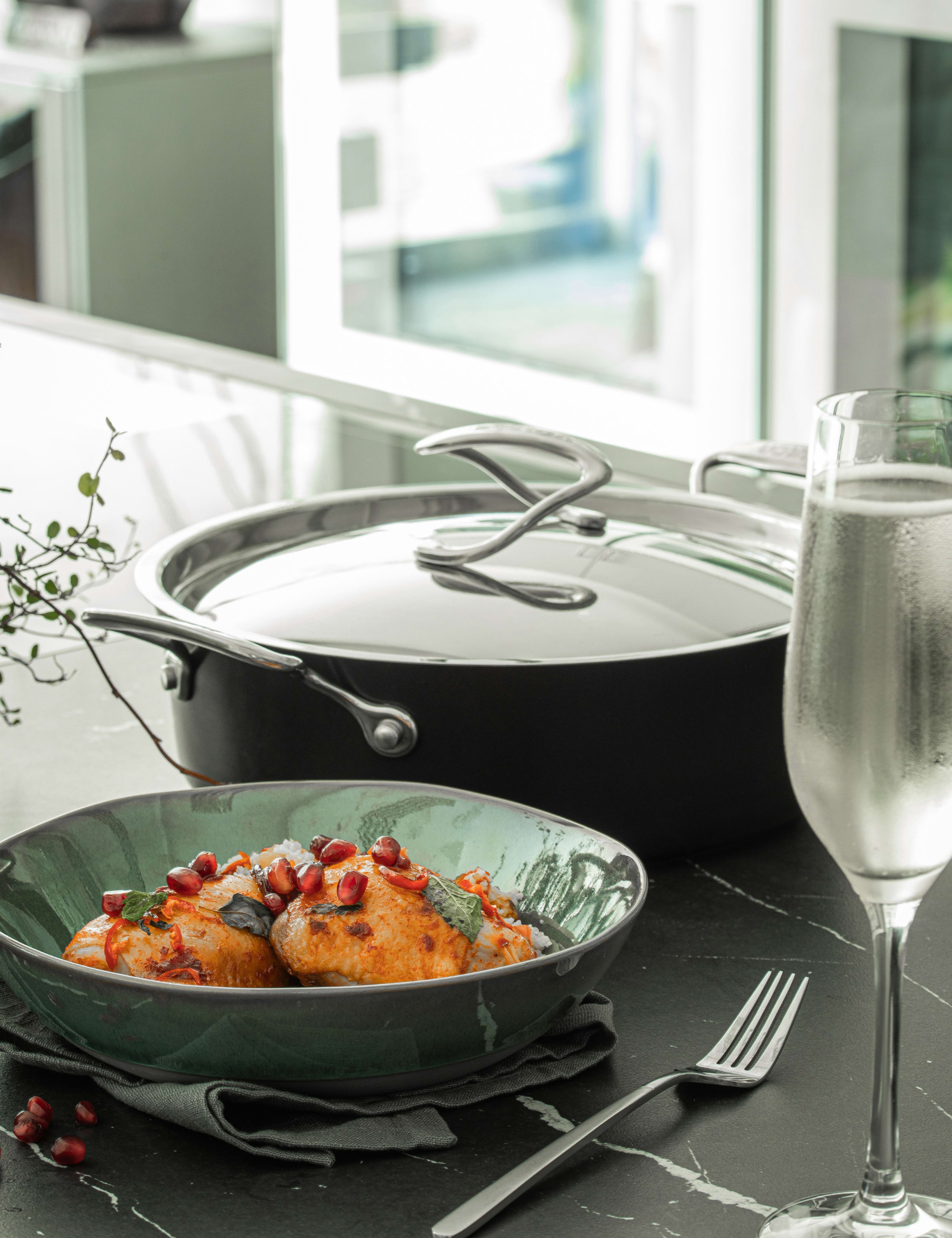 Style Non Stick 20cm Sauteuse Pan 3 of 7