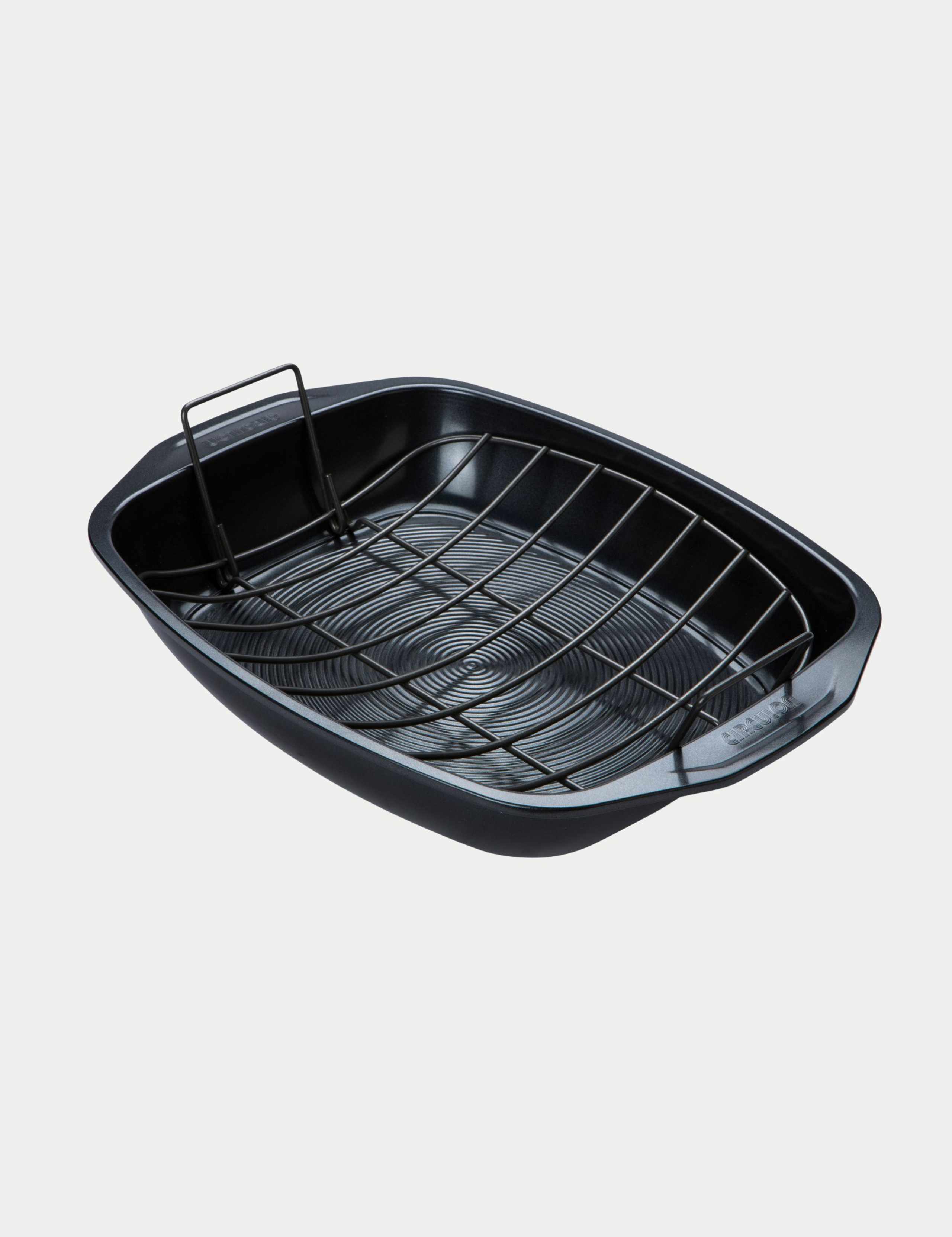 Carbon Steel Non-Stick Roasting Tray and Rack 1 of 8