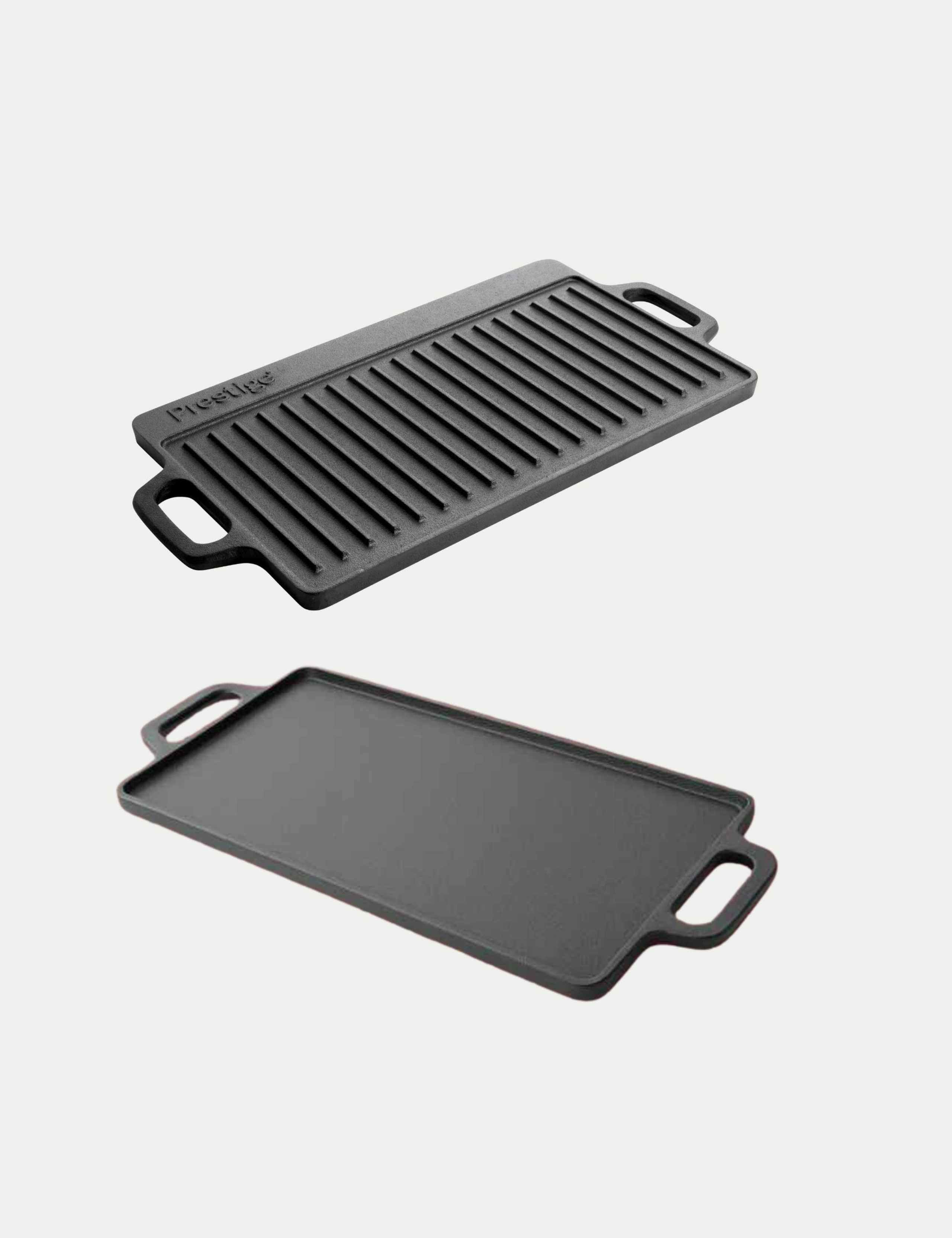 Cast Iron Double Sided Griddle Pan 2 of 4