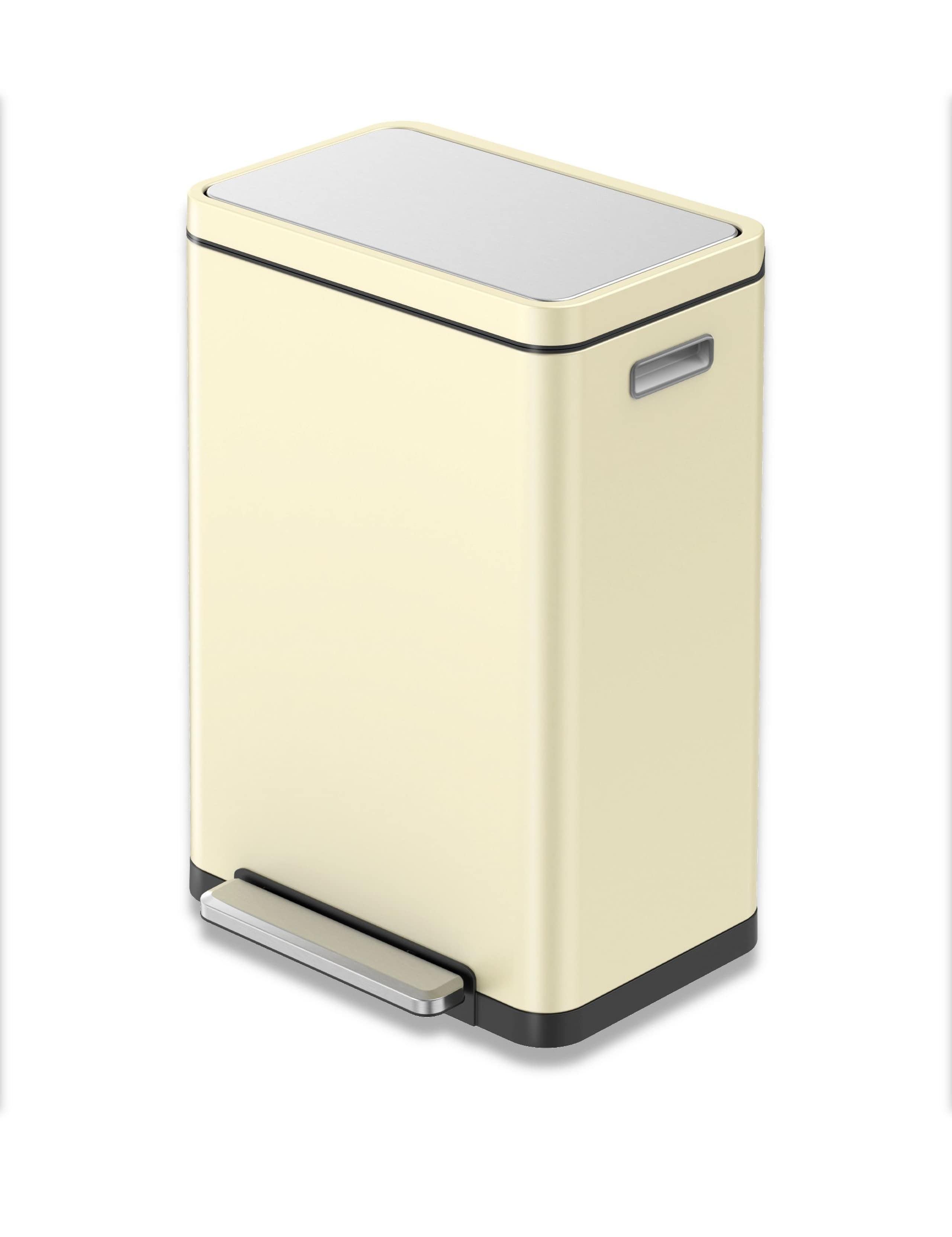 X Cube Stainless Steel 40L Double Recycling Bin 2 of 5