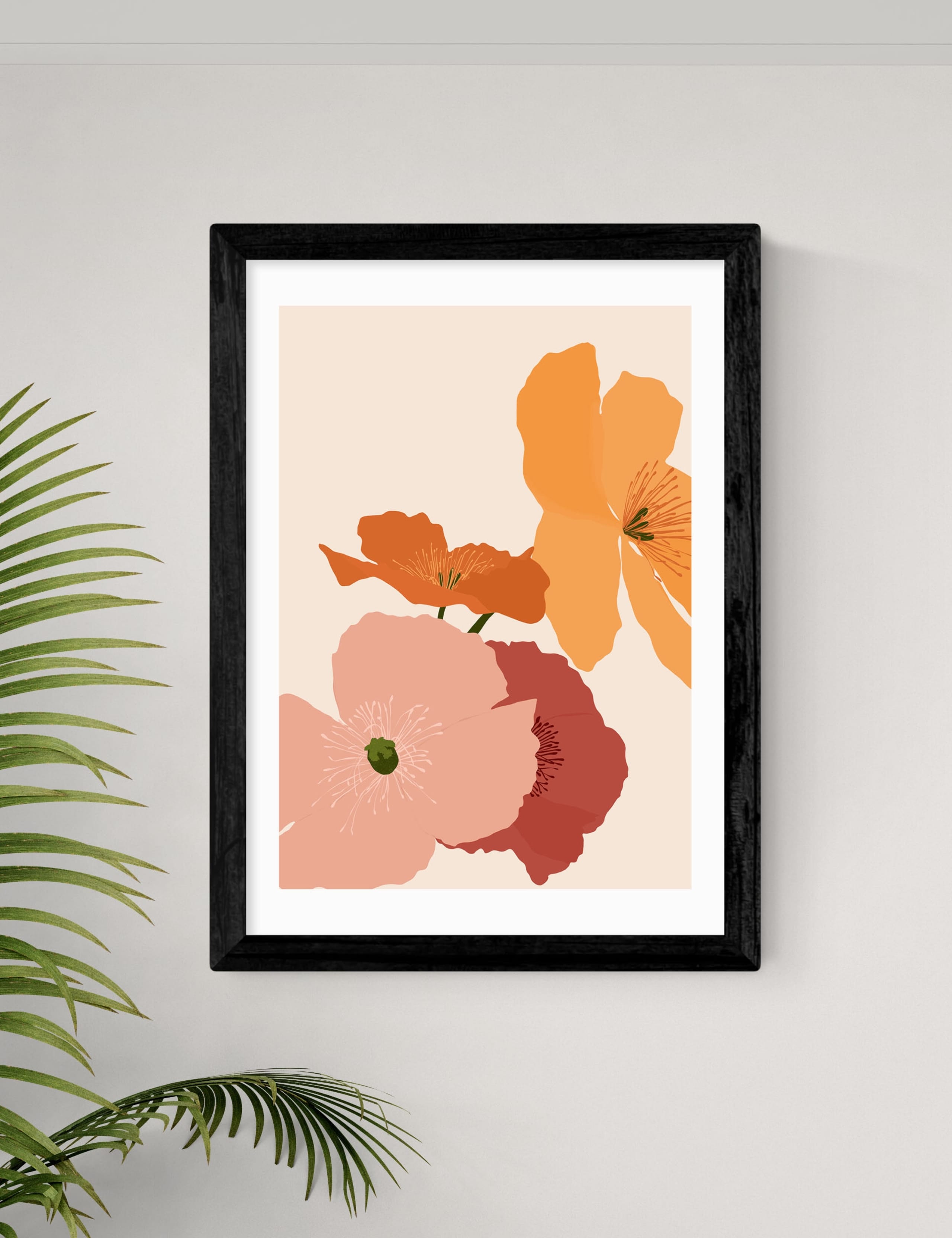 Autumn Wildflowers Rectangle Framed Art 2 of 2