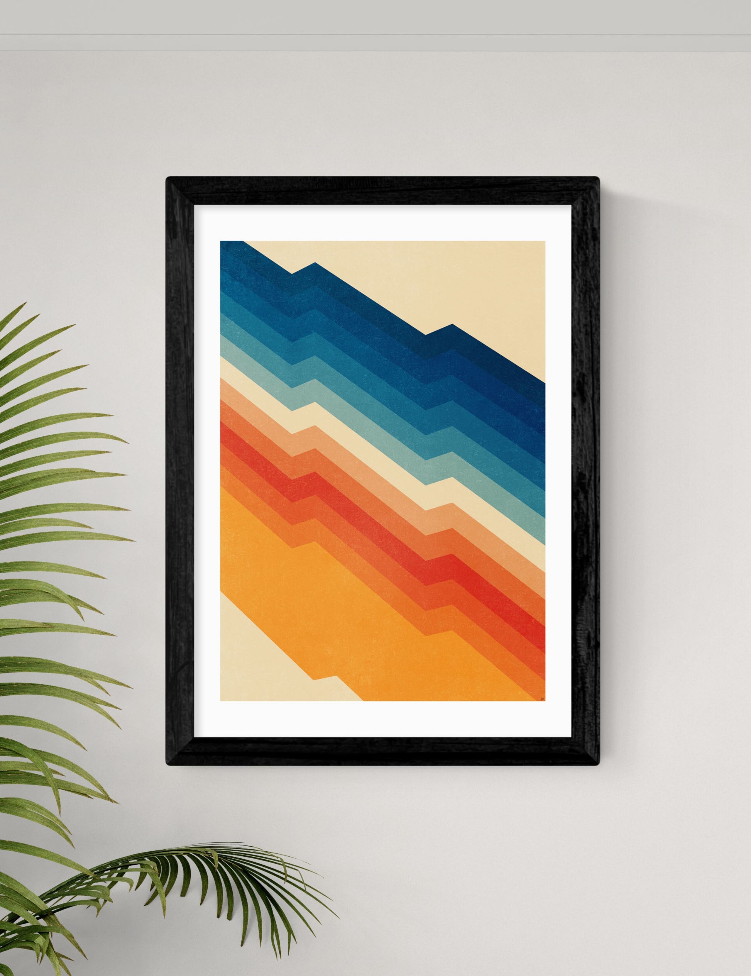 Abstract Framed Art 2 of 2