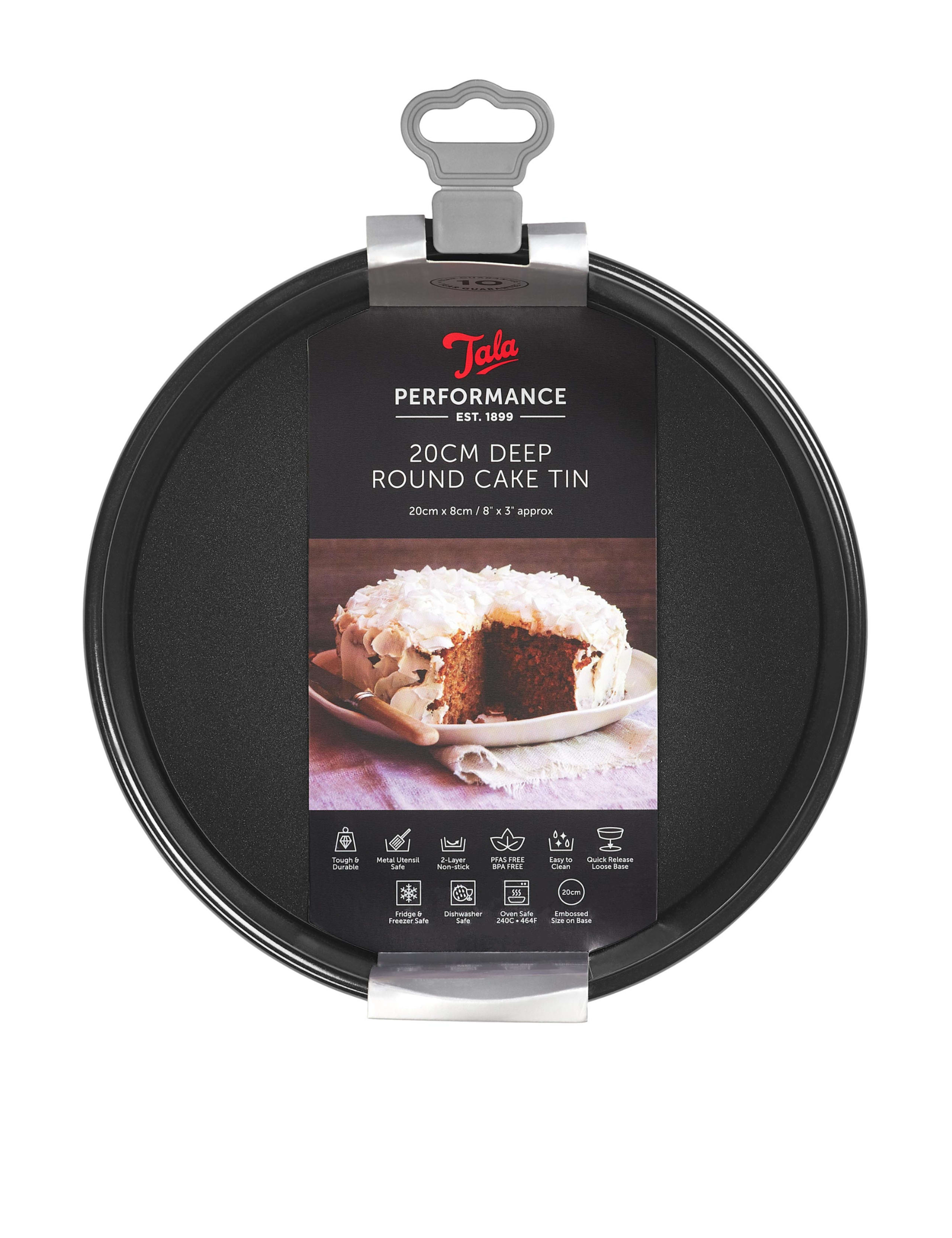 Carbon Steel 20cm Deep Round Cake Tin 5 of 5