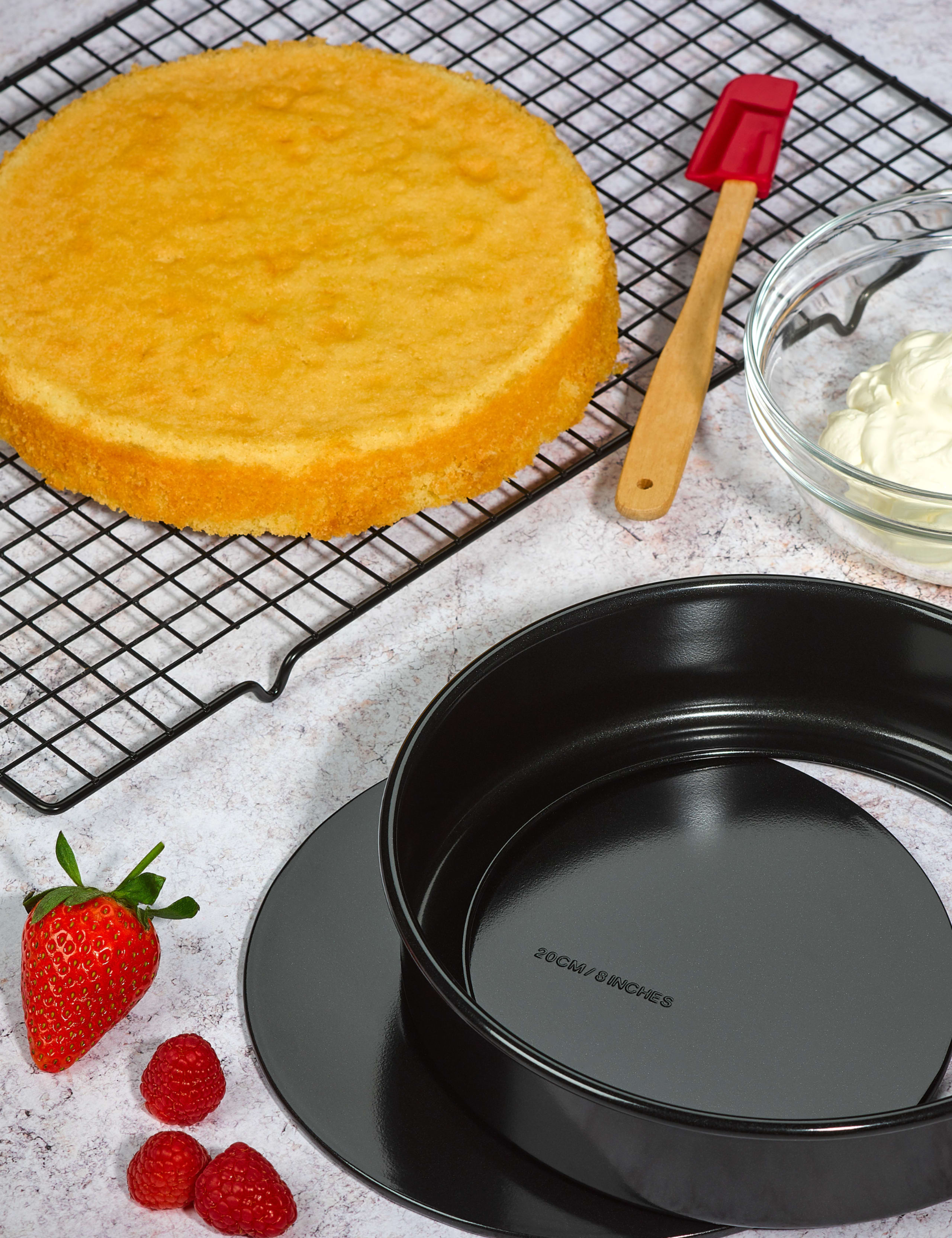 Aluminium 20cm Non Stick Sandwich Cake Pan 5 of 6