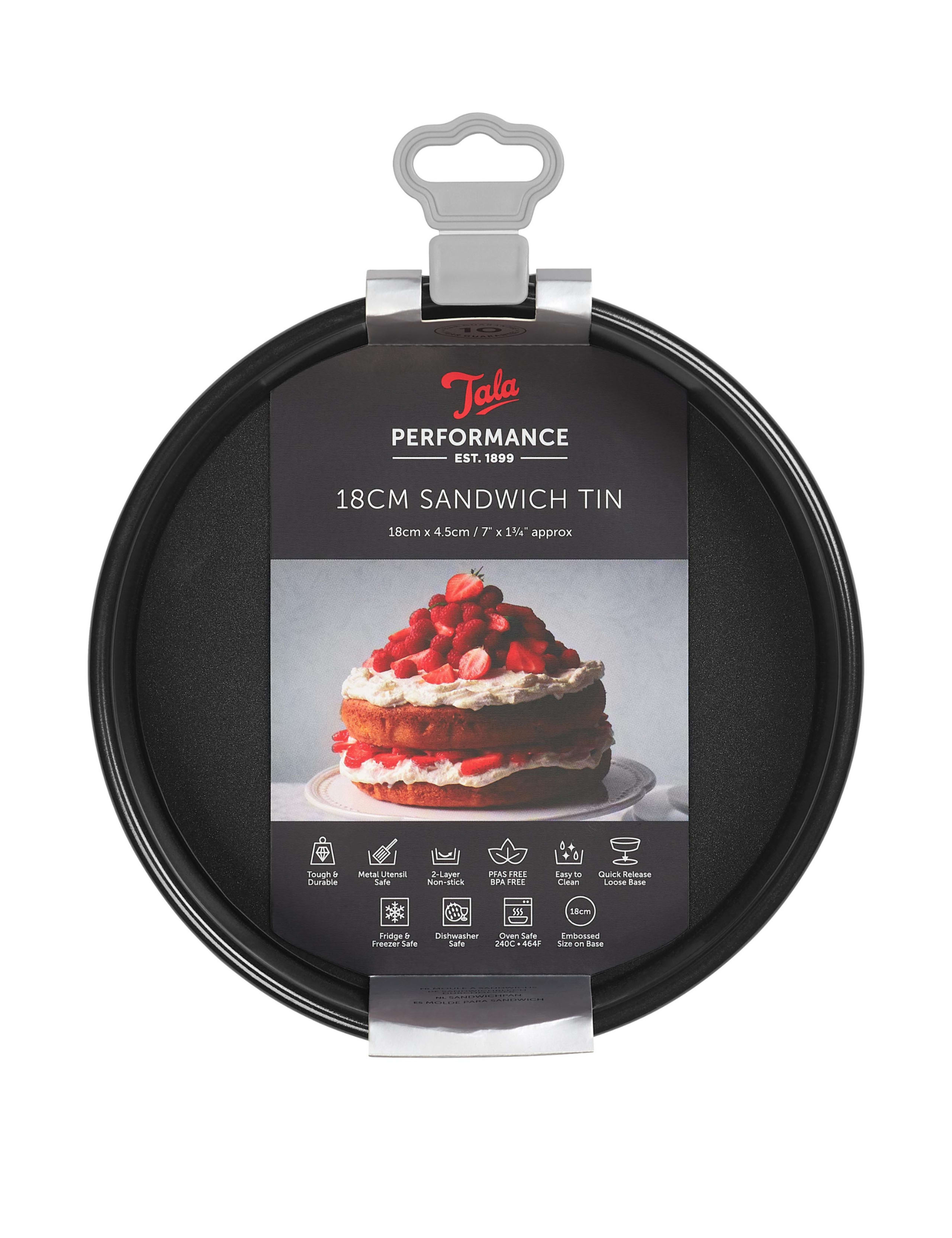 Performance 18cm Non-Stick Sandwich Cake Tin 4 of 4