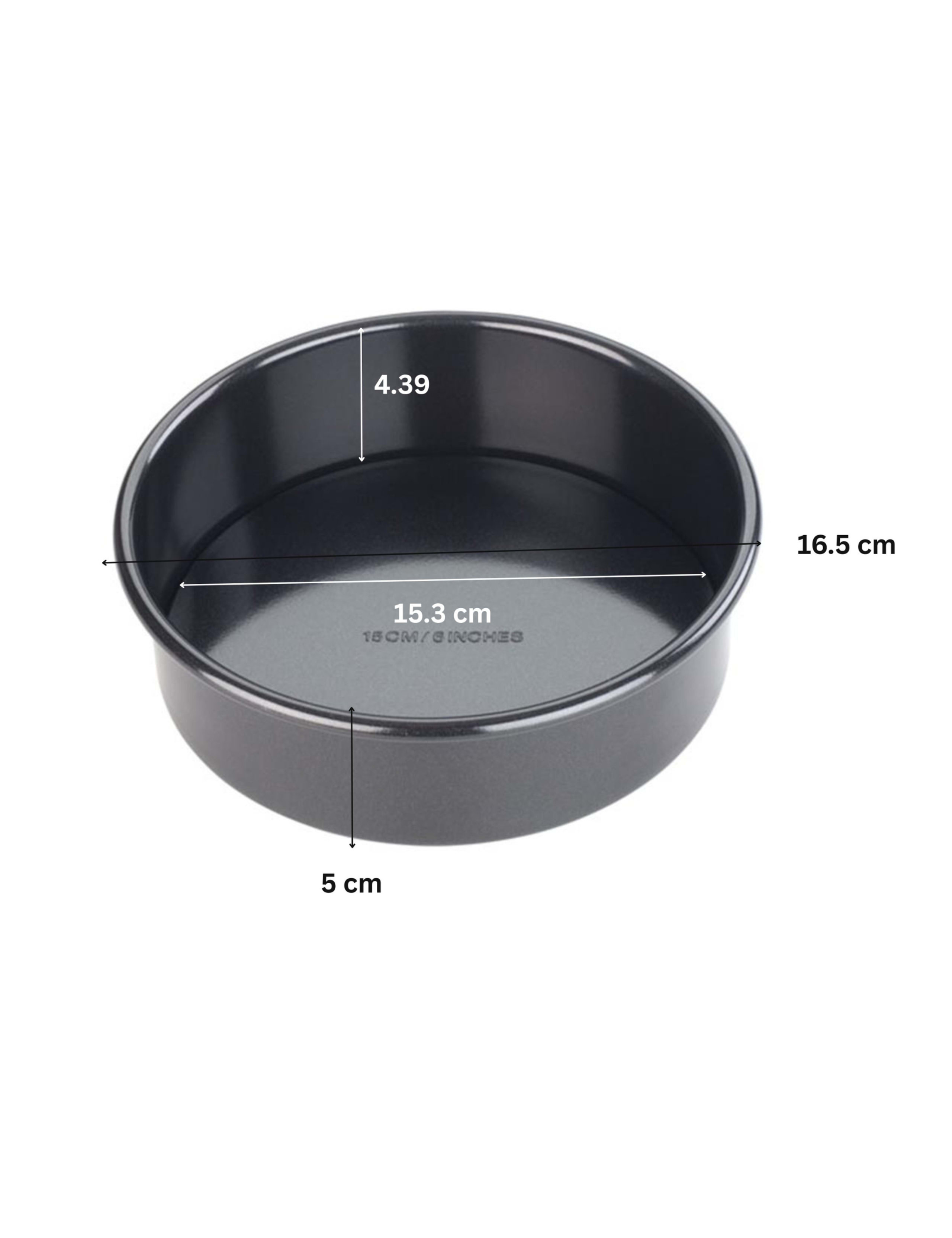 Aluminium 15cm Non Stick Sandwich Cake Pan 2 of 3