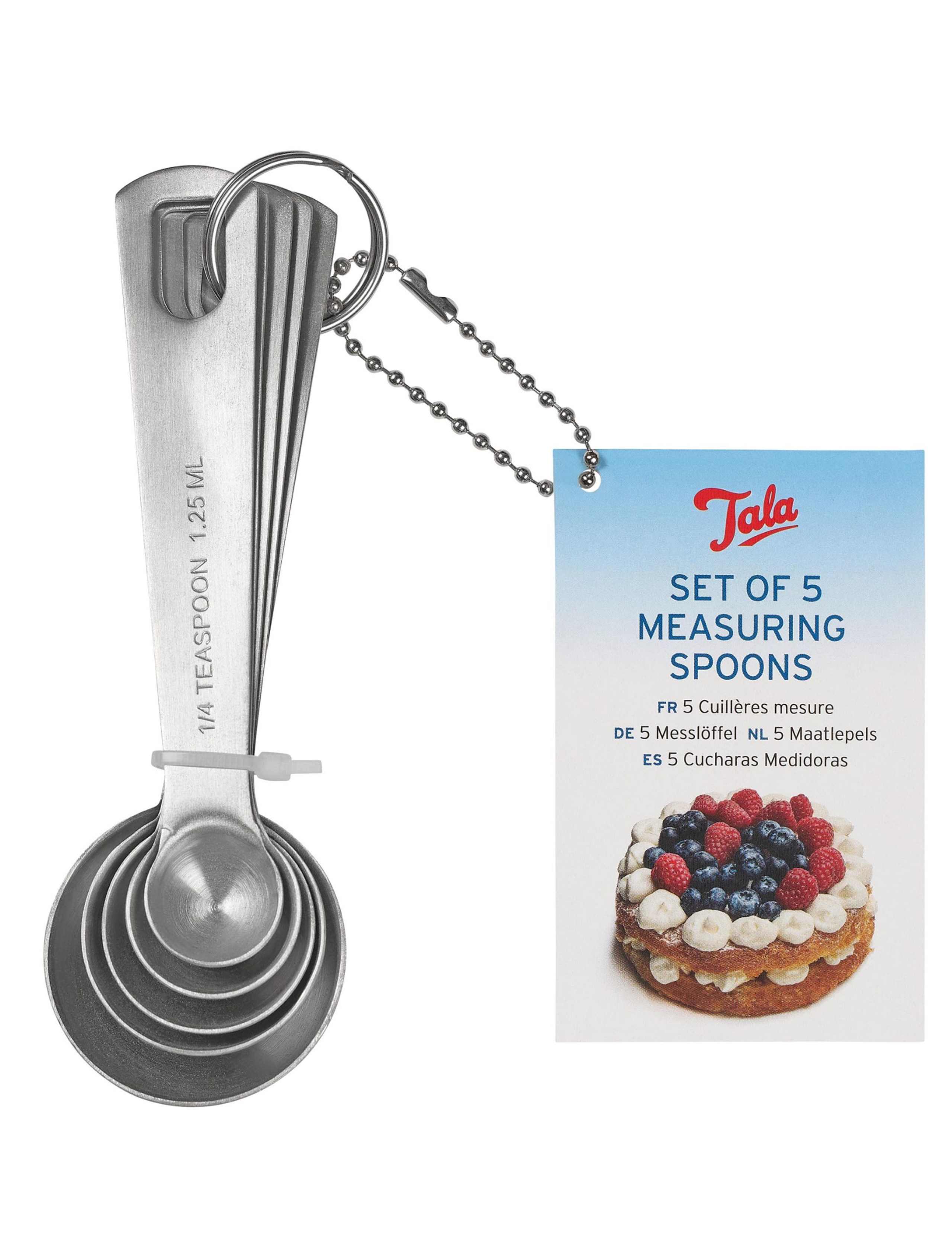 Set of 5 Measuring Spoons & 4 Measuring Cups 4 of 4