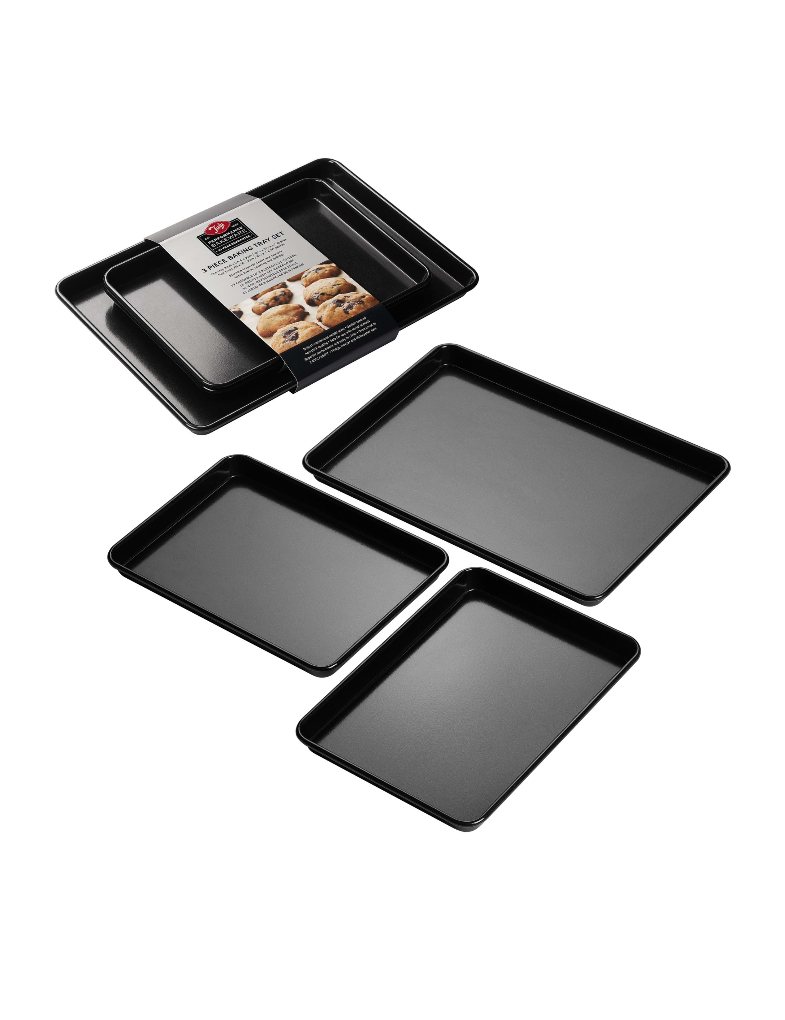 3 Piece Carbon Steel Baking Tray Set 2 of 5