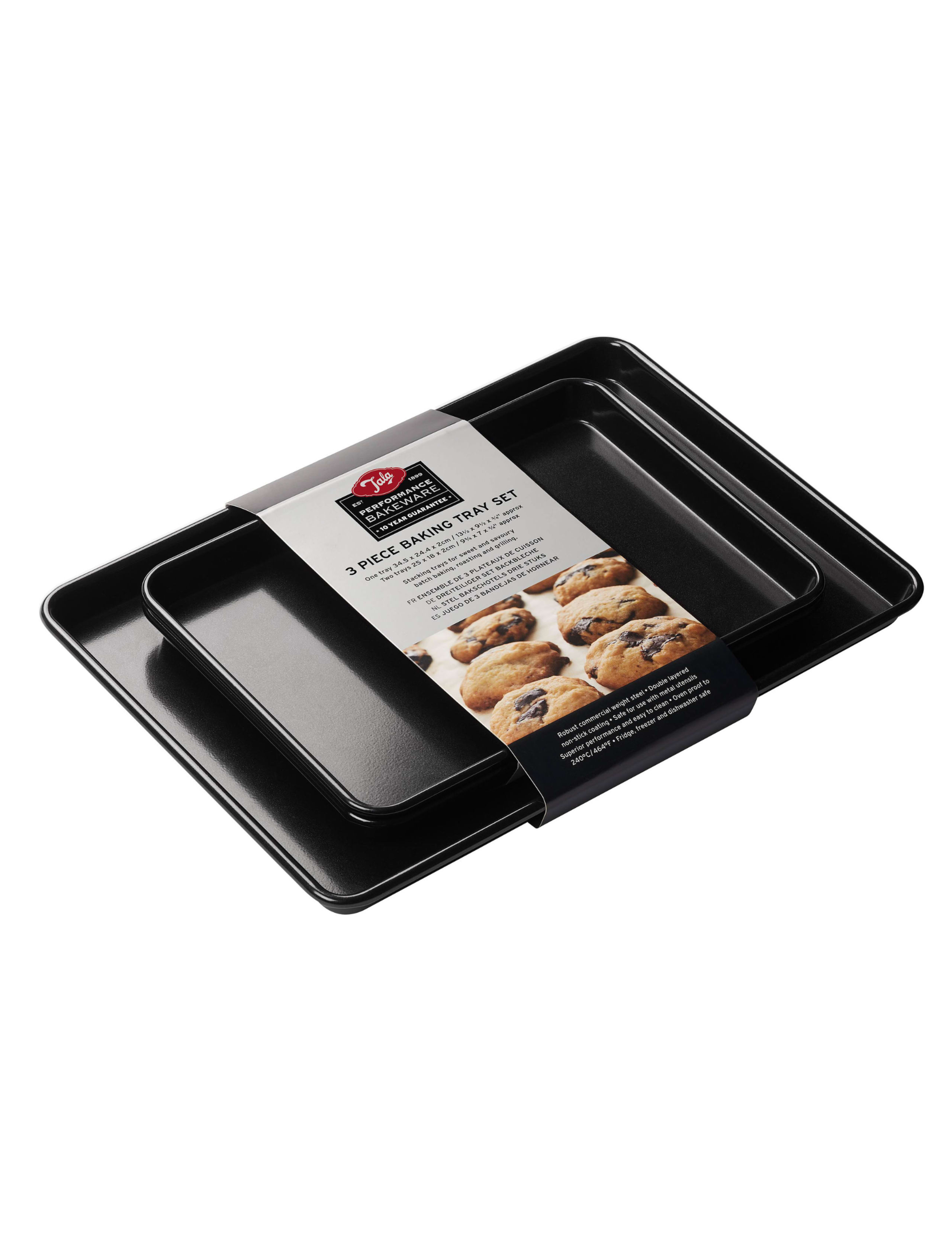 3 Piece Carbon Steel Baking Tray Set 4 of 5