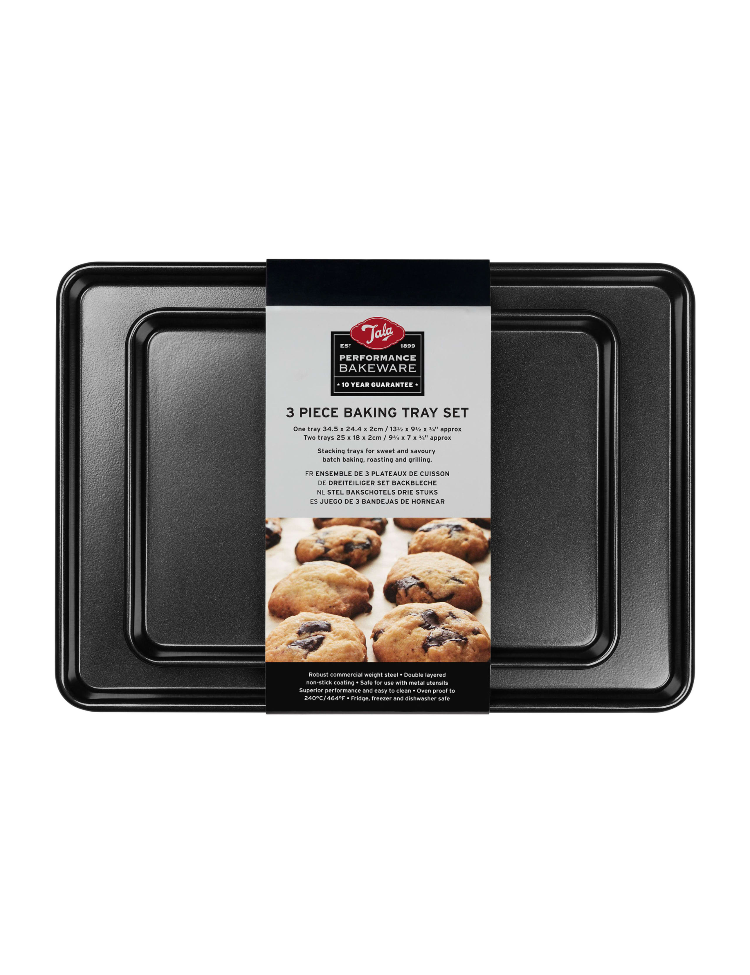 3 Piece Carbon Steel Baking Tray Set 5 of 5
