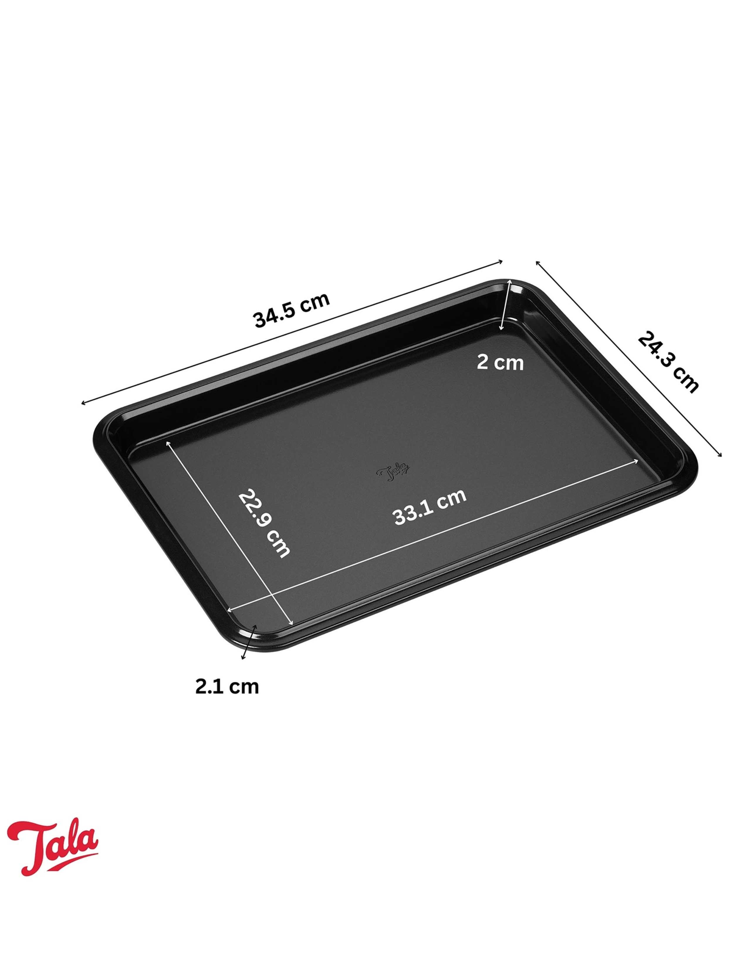 Aluminium 35cm Non-Stick Baking Tray 2 of 3