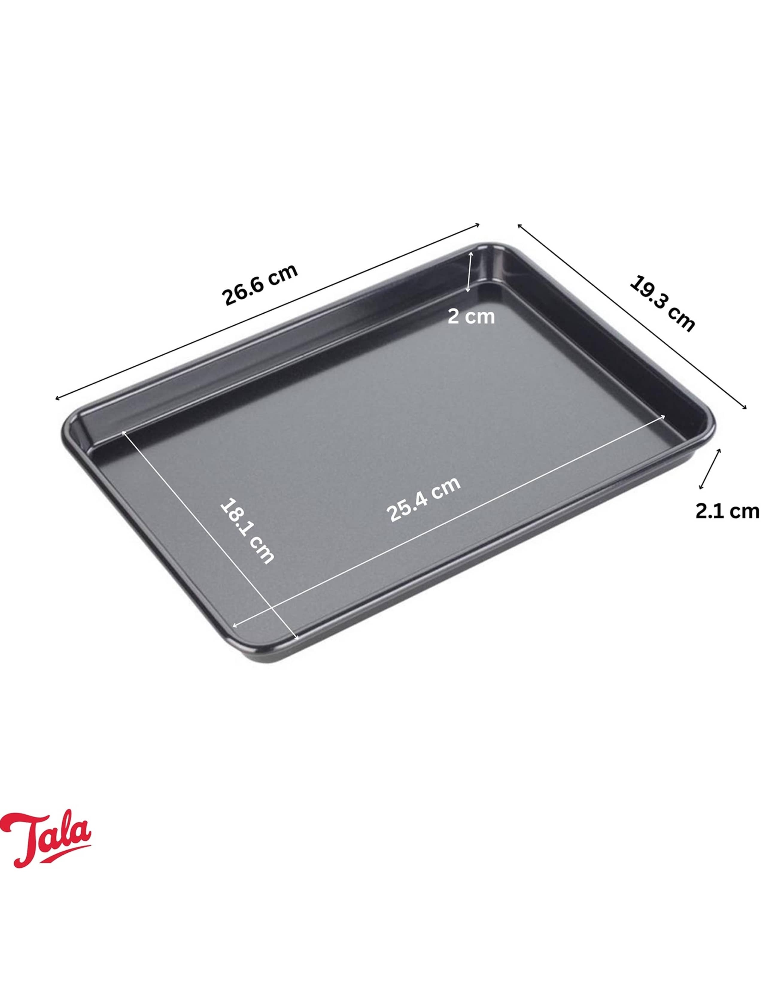 Aluminium 25cm Non-Stick Baking Tray 3 of 4