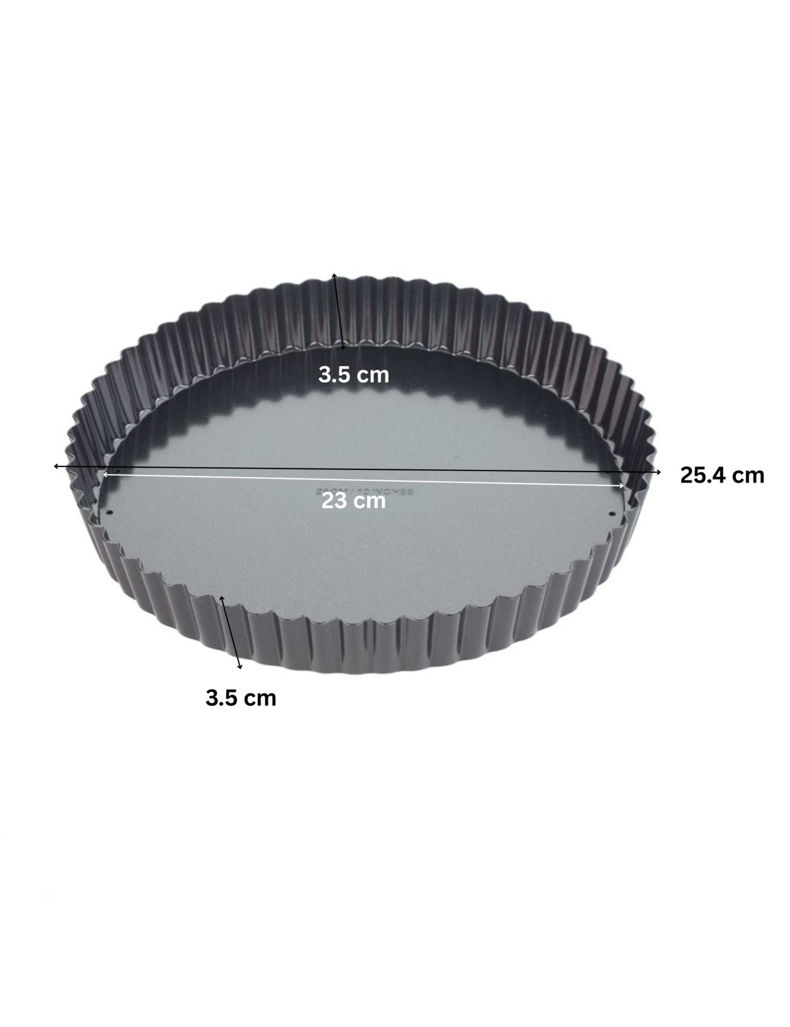 Performance 25cm Non-Stick Fluted Tart Tin 3 of 4